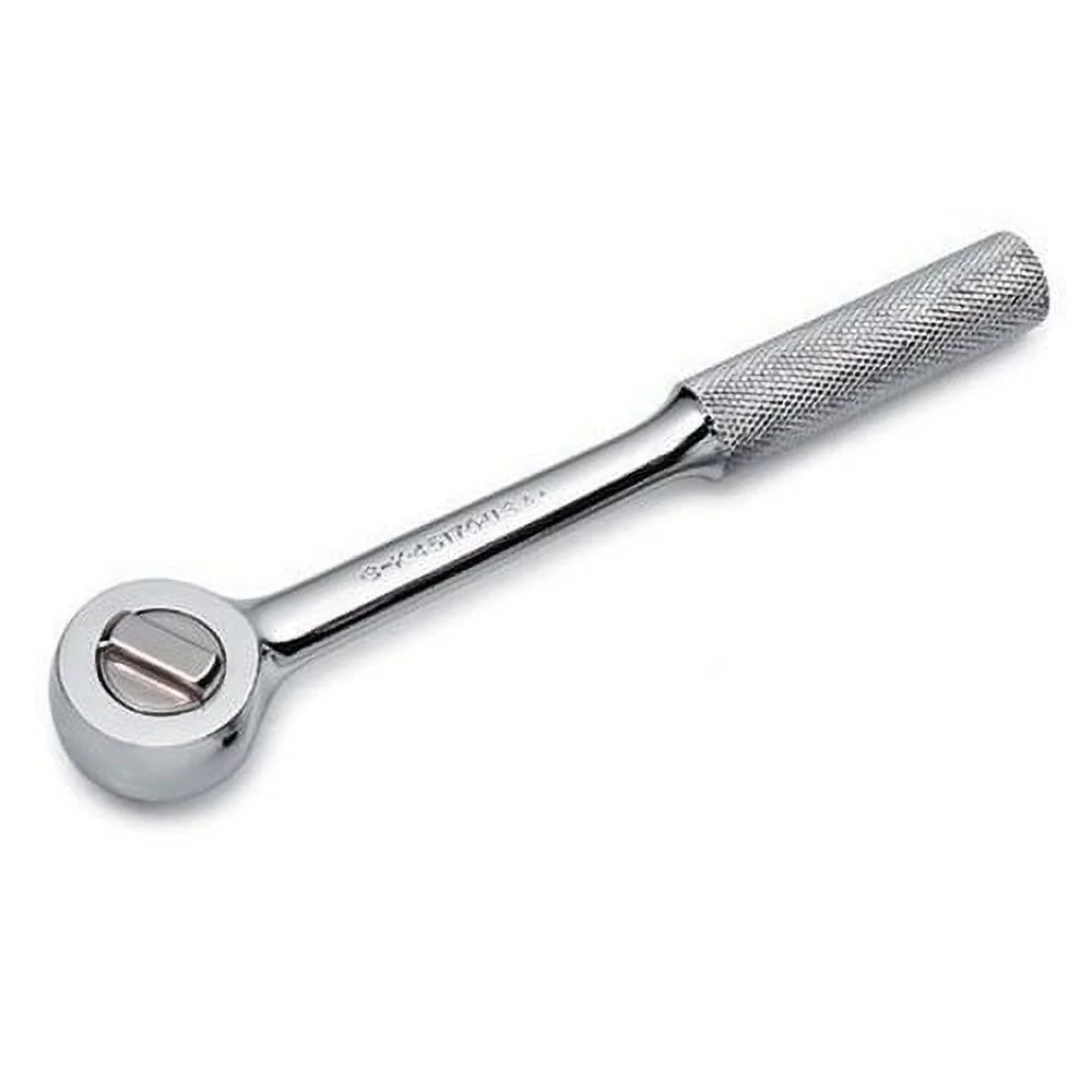 Sk Professional Tools Hand Ratchet, 10 1/4 in, Chrome, 3/8 in  45179