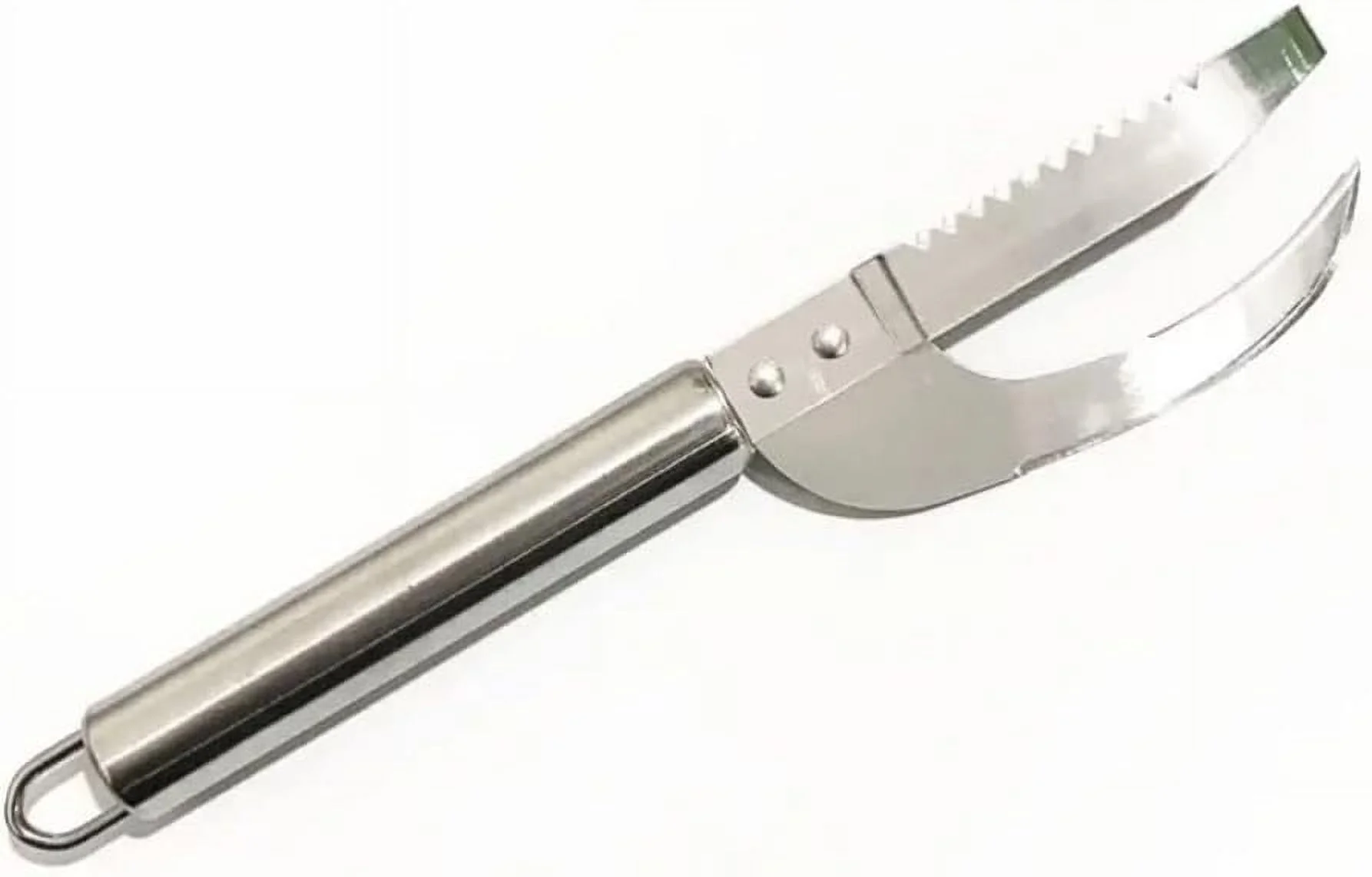1Pc Stainless Steel Fish Scale Knife With Sawtooth Peelers And Scraping Boning Filleting Tool