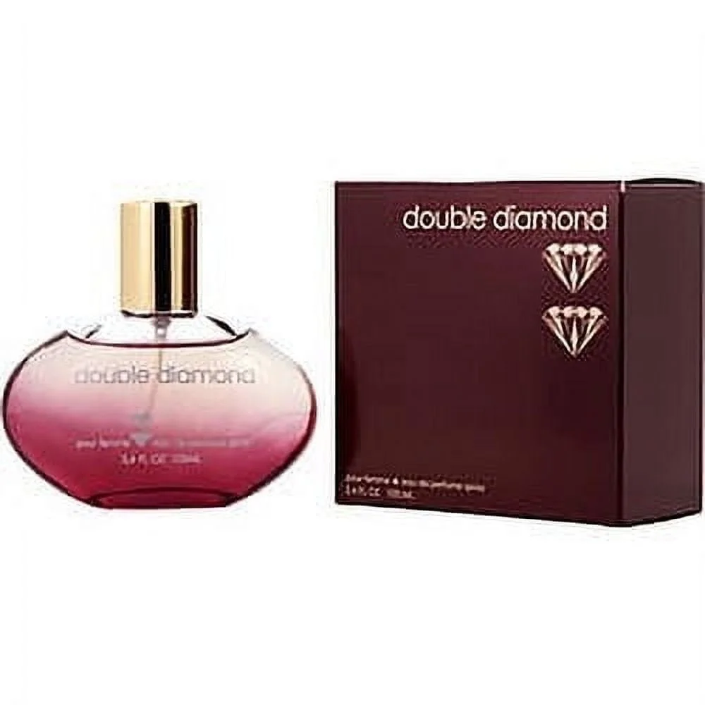 (Pack of 6) DOUBLE DIAMOND EAU DE PARFUM SPRAY 3.4 OZ by Paris Perfumes