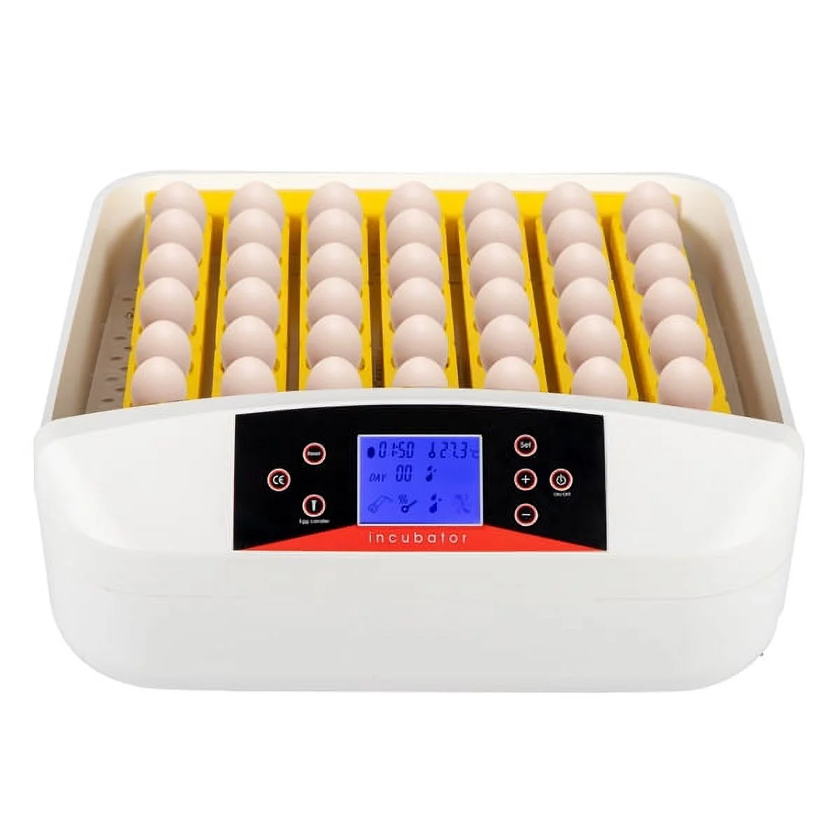 56-Egg Incubator, Fully Digital Incubators for Hatching Eggs with Automatic Egg Turning, Humidity & Temperature Control, Poultry Hatcher Machine for Hatching Chicken Duck Goose Pigeon Quail Bird