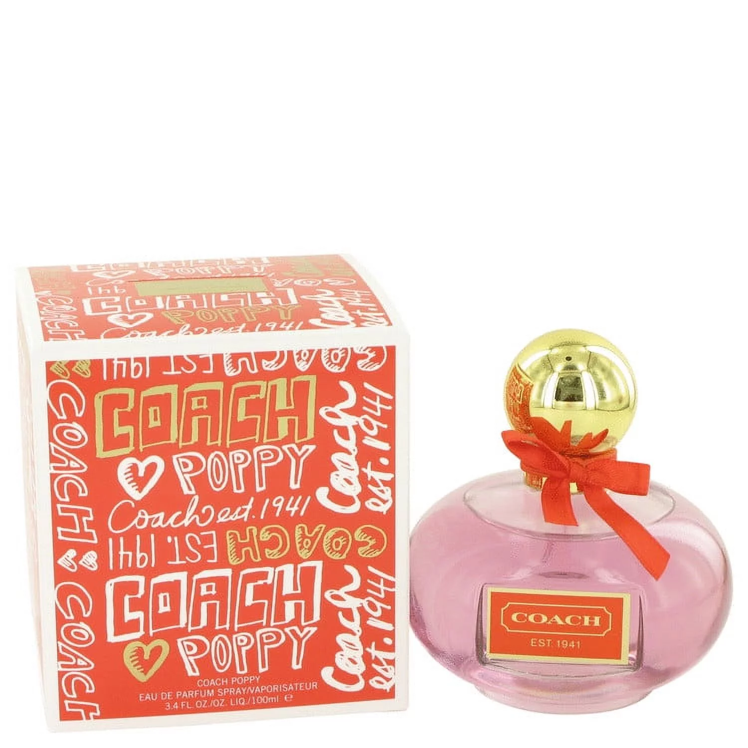Coach Poppy Eau De Parfum Spray, Perfume for Women, 3.4 oz