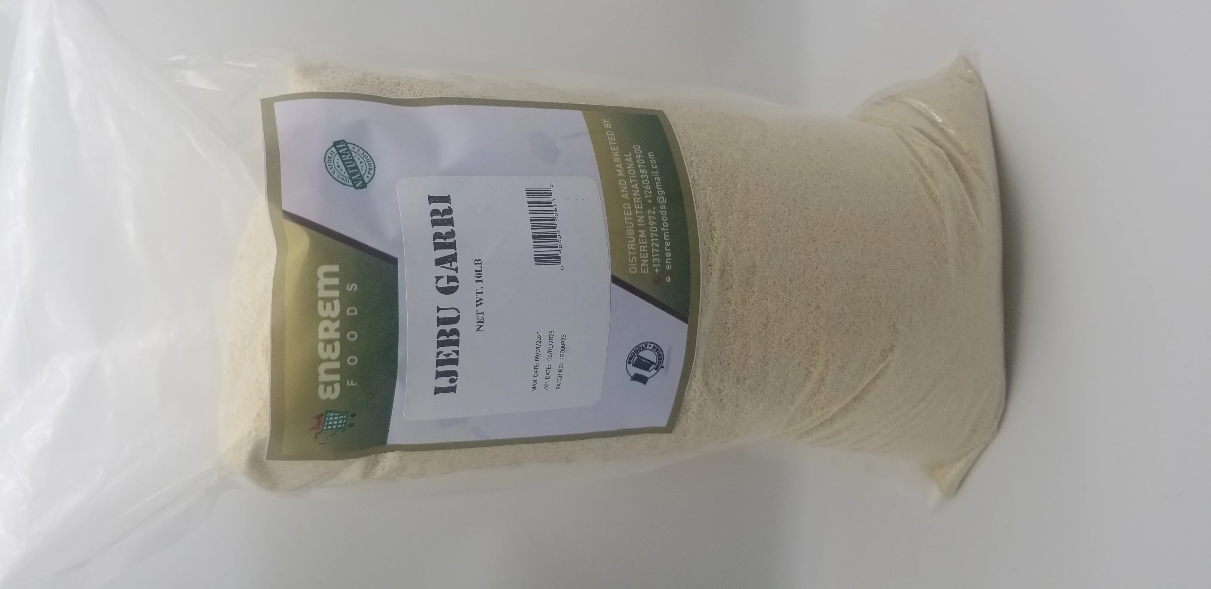 Enerem Ijebu Gari / Nigerian Garri / Crispy Nigerian Ijebu Gari 10lb