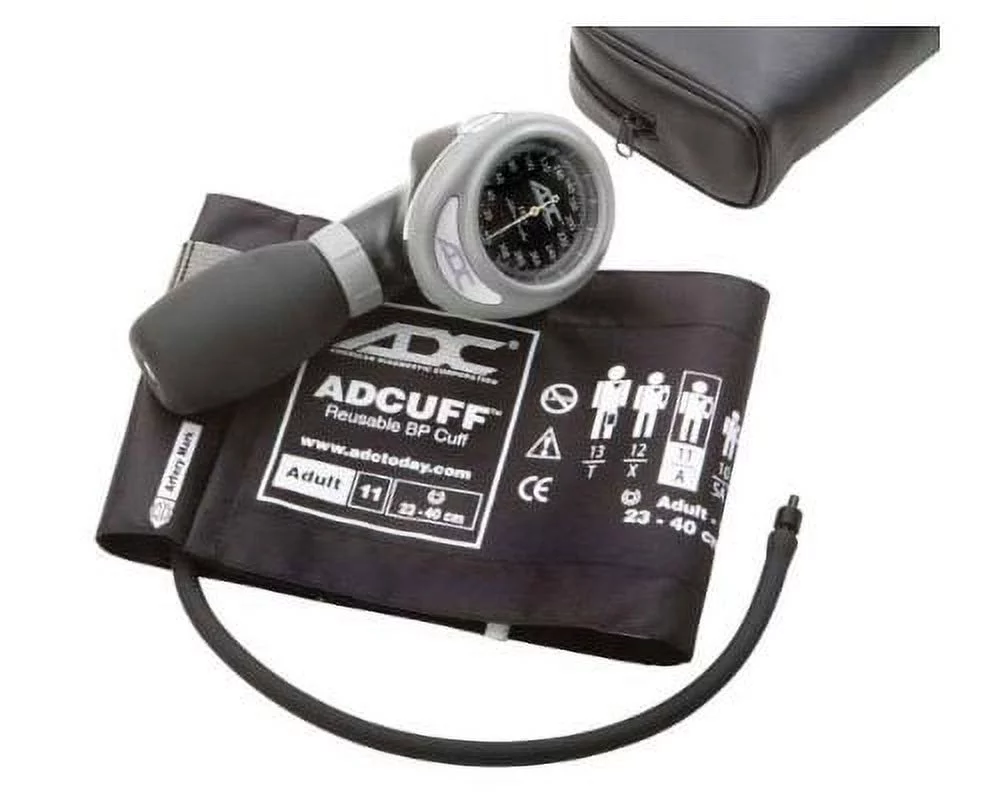 Diagnostix Palm Aneroid, Adult, Black ADC703-11ABK