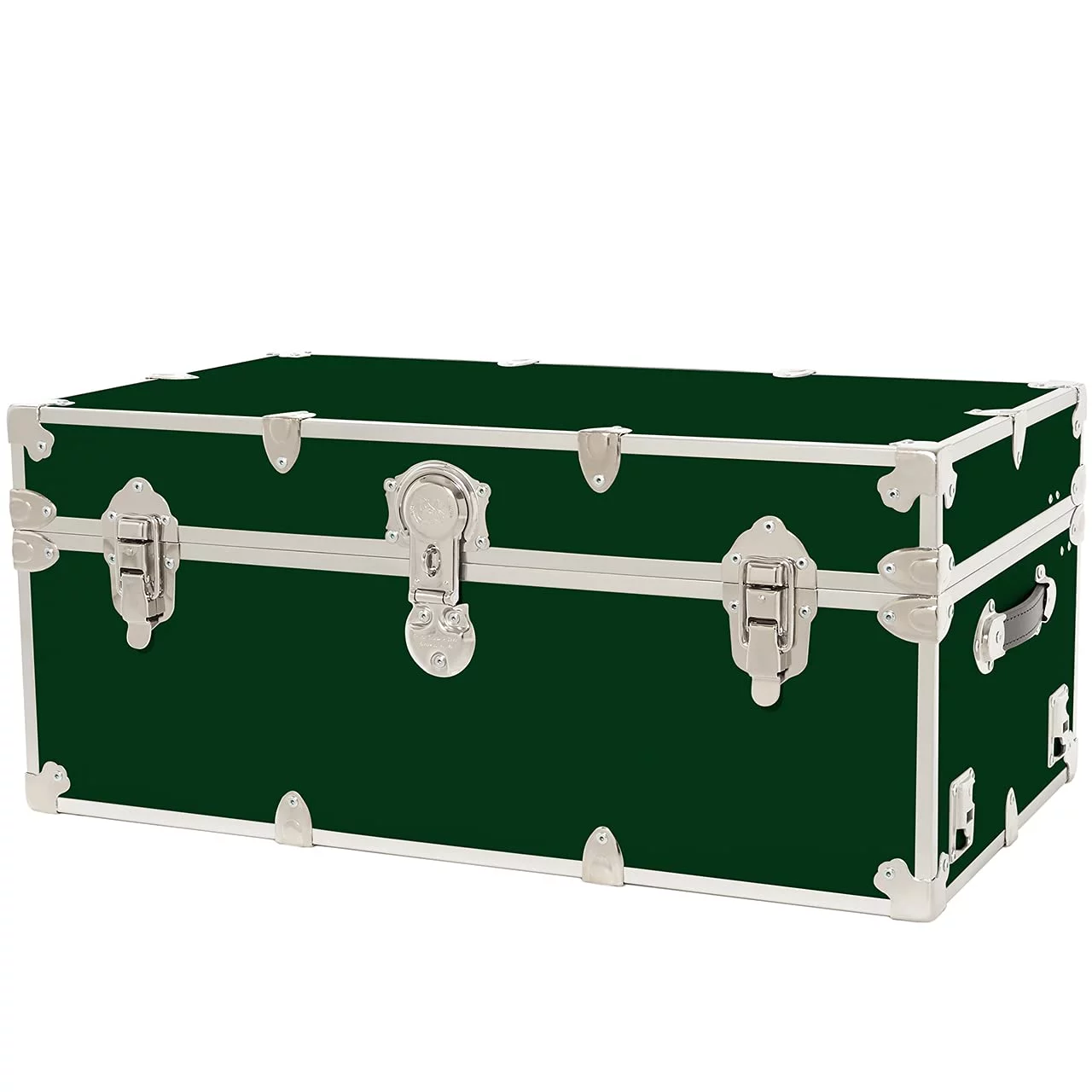 Rhino Trunk & Case Large Leather Embossed Vinyl Trunk, Summer Camp, College, Storage 32