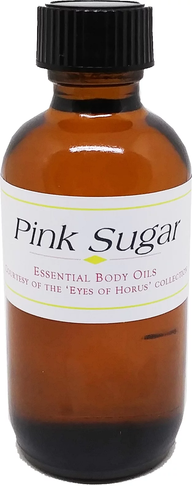 Pink Sugar - Type for Women Perfume Body Oil Fragrance [Regular Cap - Brown Amber Glass - Pink - 2 oz.]