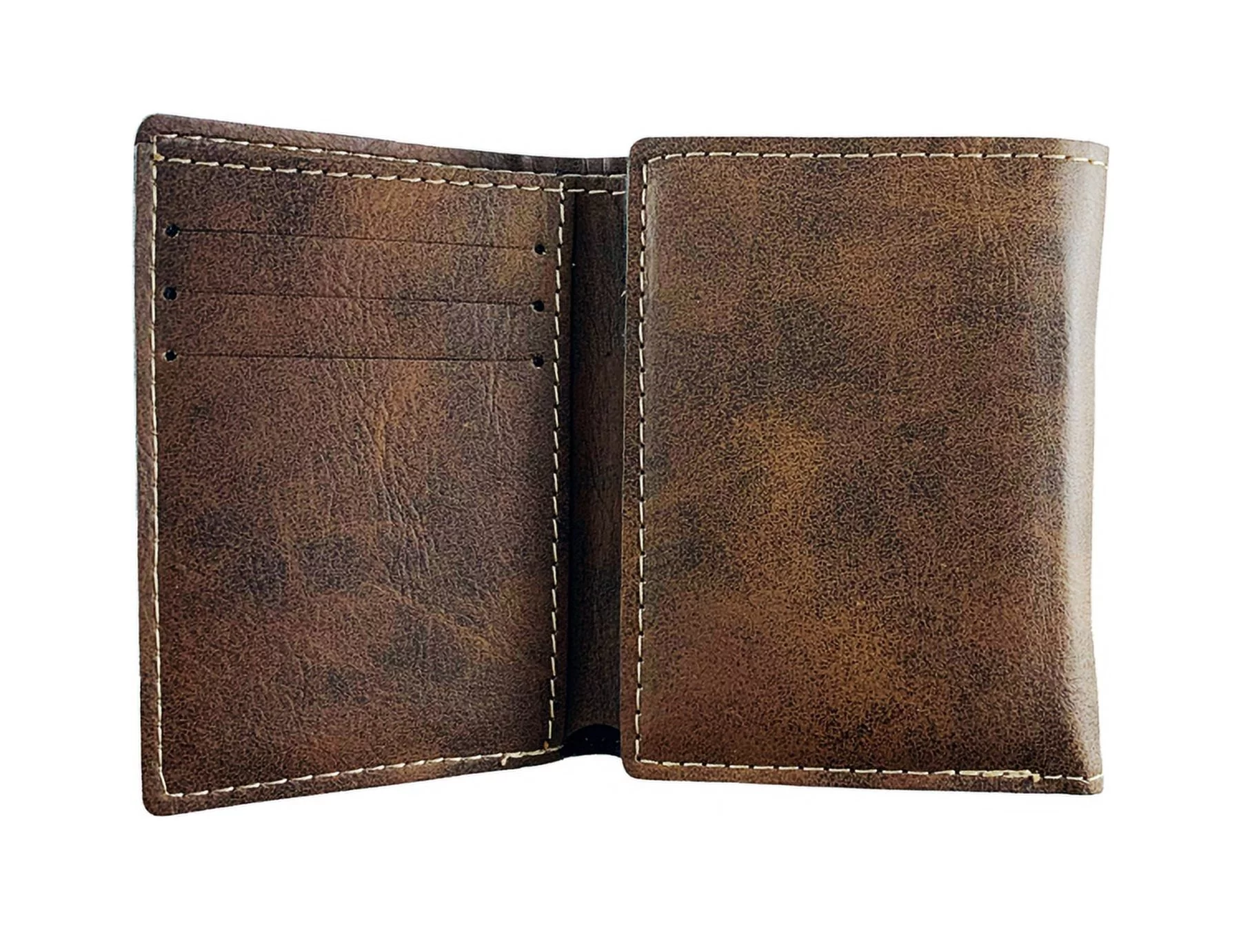McDonough Irish Coat of Arms Rustic Leather Wallet