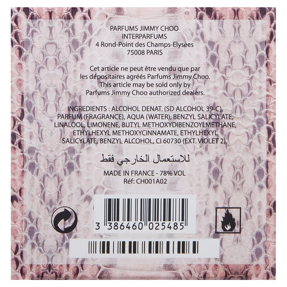 Jimmy Choo Eau de Parfum Spray 2 oz (Pack of 2)