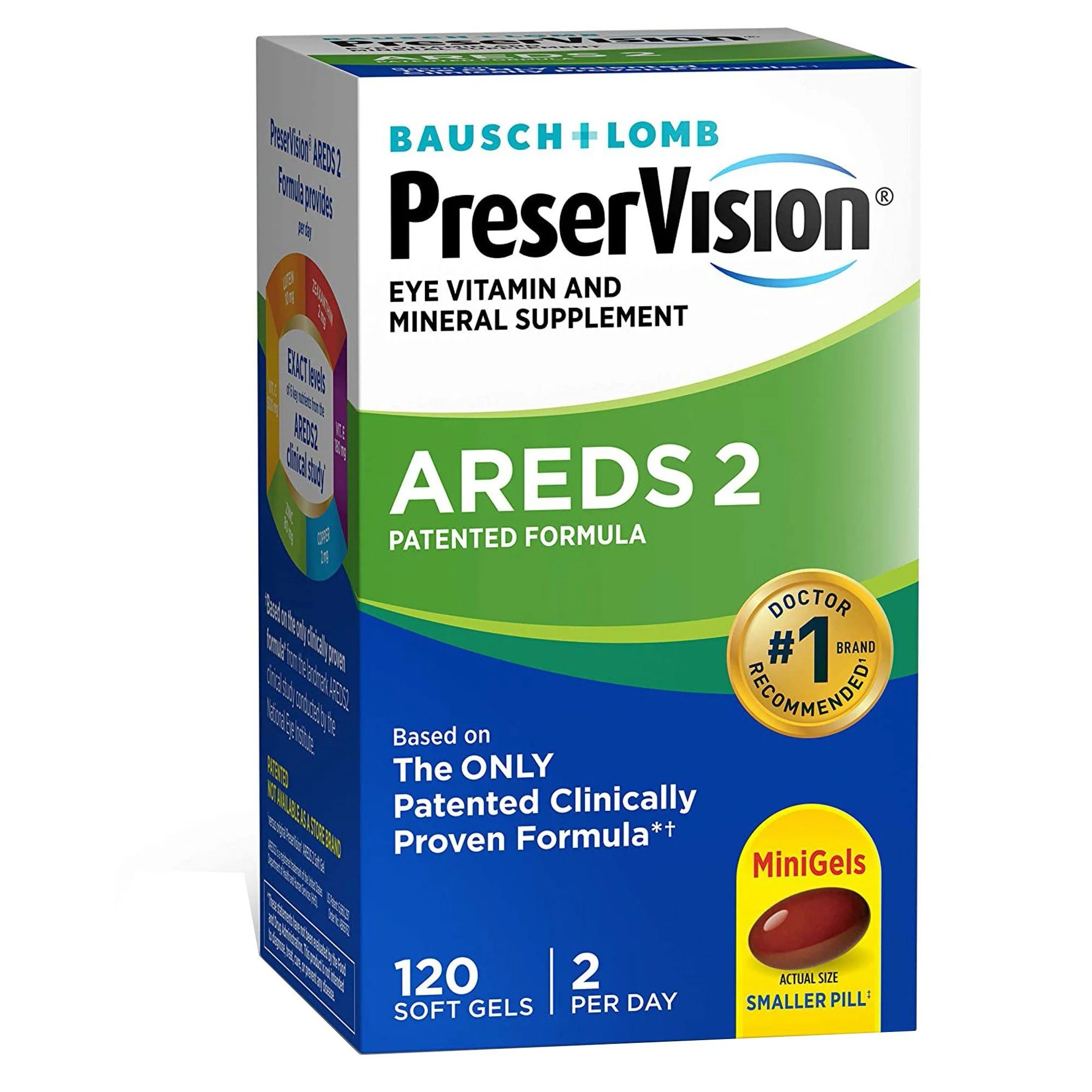 PreserVision Areds 2 Ascorbic Acid / Vitamin E Eye Supplement (BT/1)