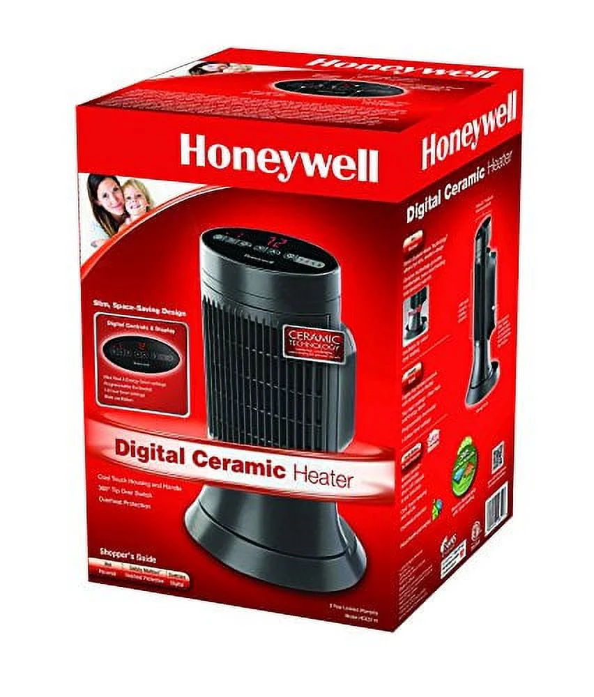 Honeywell HCE311V Digital Ceramic Compact Tower Heater