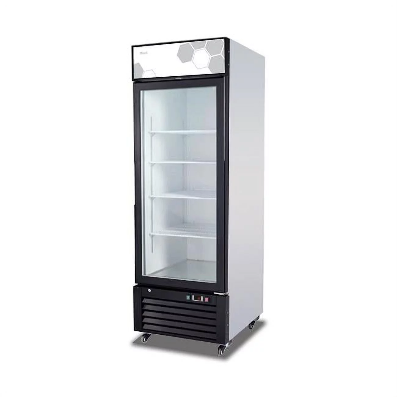 Migali  27 in. 23.0 cu. ft. Competitor Series Freezer Merchandiser, White & Black