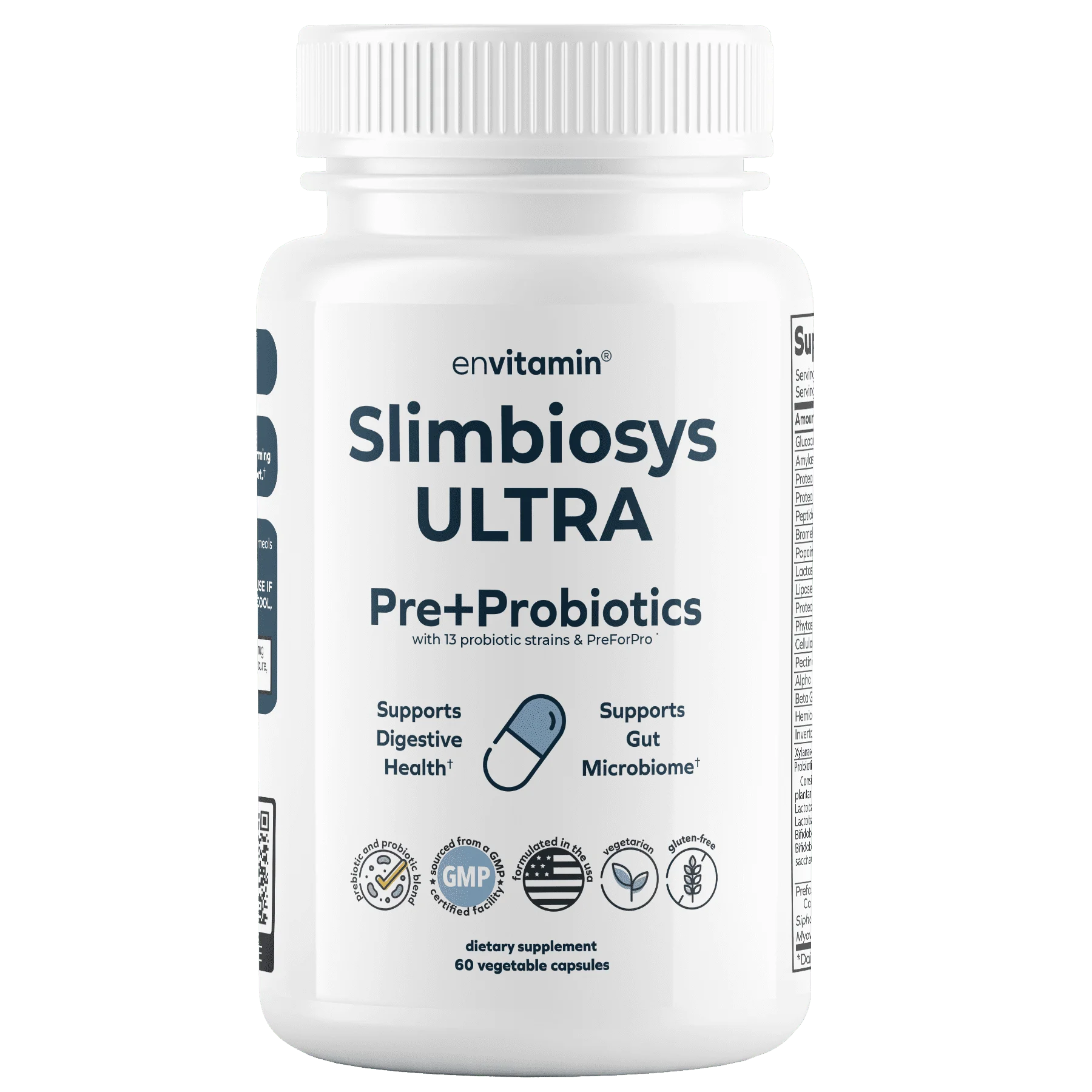Slimbiosys Ultra Probiotic Capsule - Pre & Probiotics for Women by envitamin