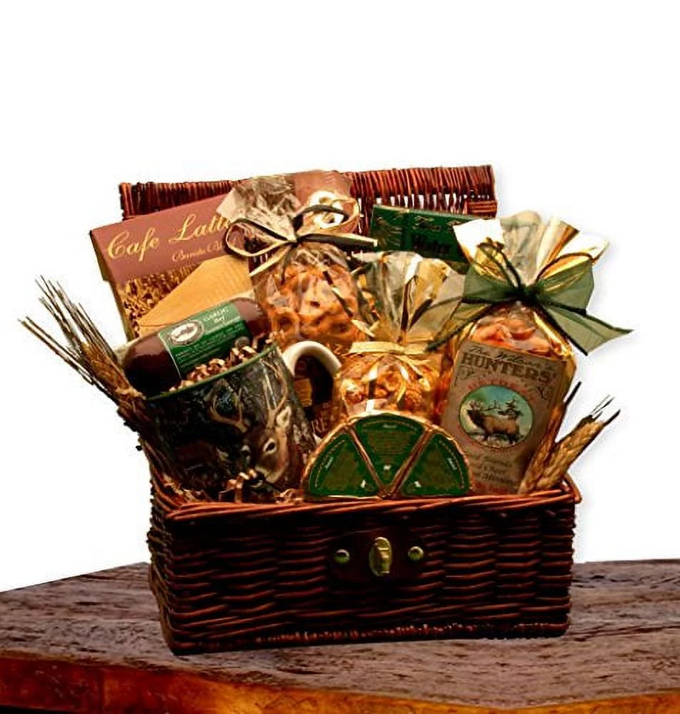 Hunting Season All Year! Gourmet Hunting Gift Basket For Holidays, Birthdays, Or Father's Day