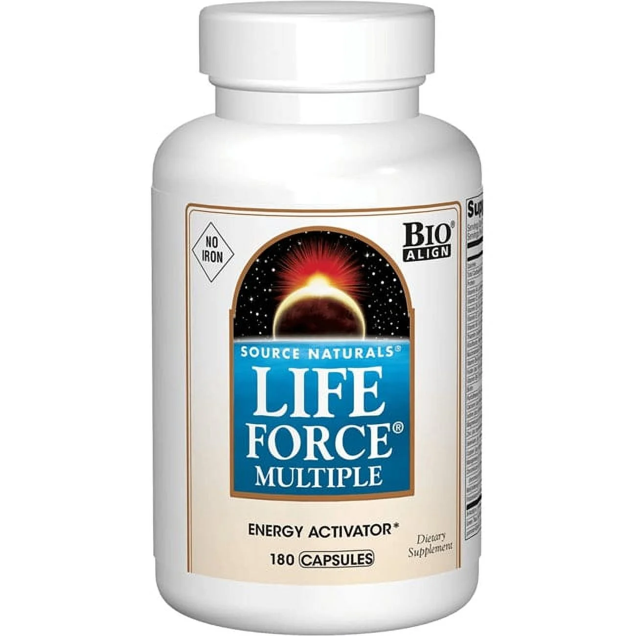 Source Naturals Life Force Multiple No Iron 180 Caps