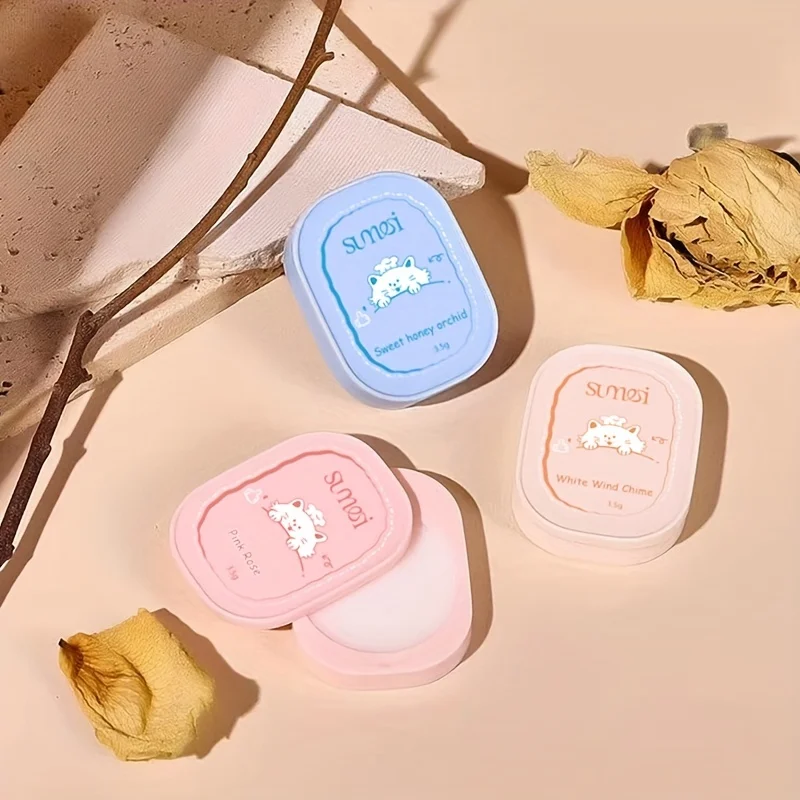 Solid Balm For Women, Refreshing And Lasting Floral Notes, Portable Solid Perfume For Dating, Party, Ideal Gift