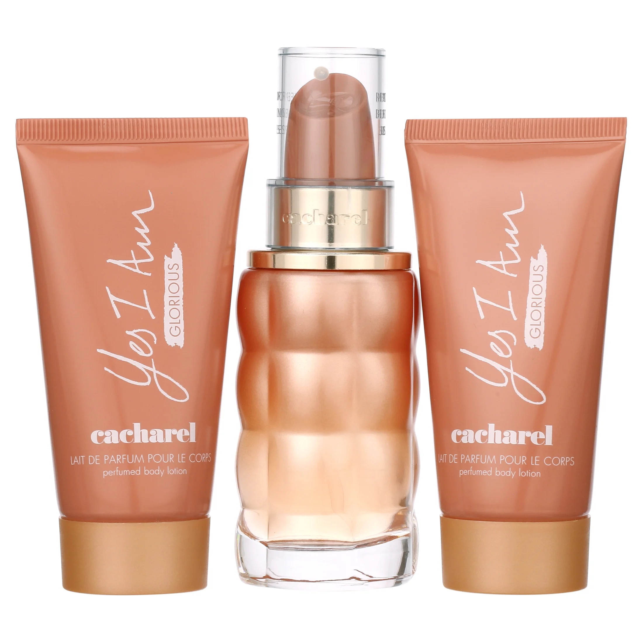 Cacharel Yes I Am Glorious Perfume Gift Set for Women, 3 Pieces