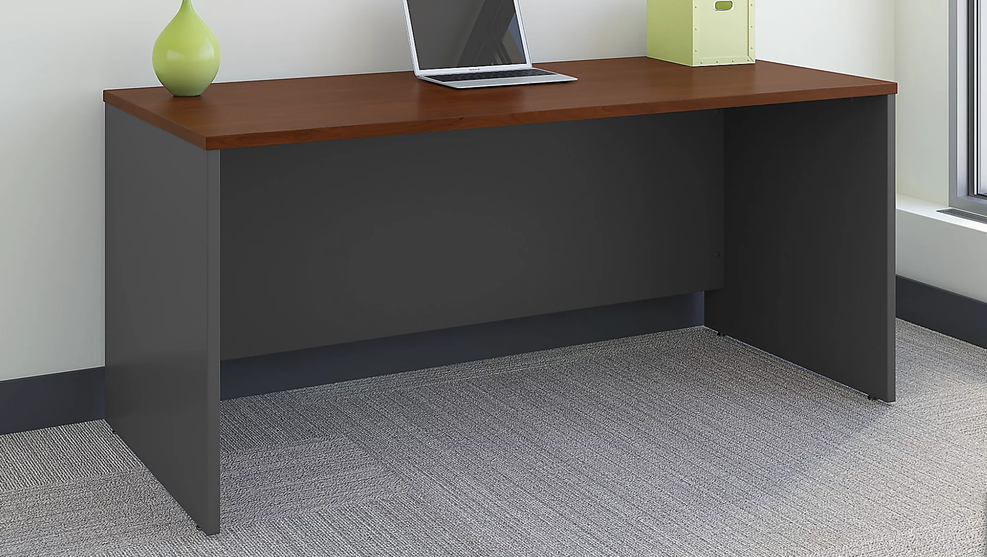 Certified Refurbished Bush Business Furniture Office Desk 66