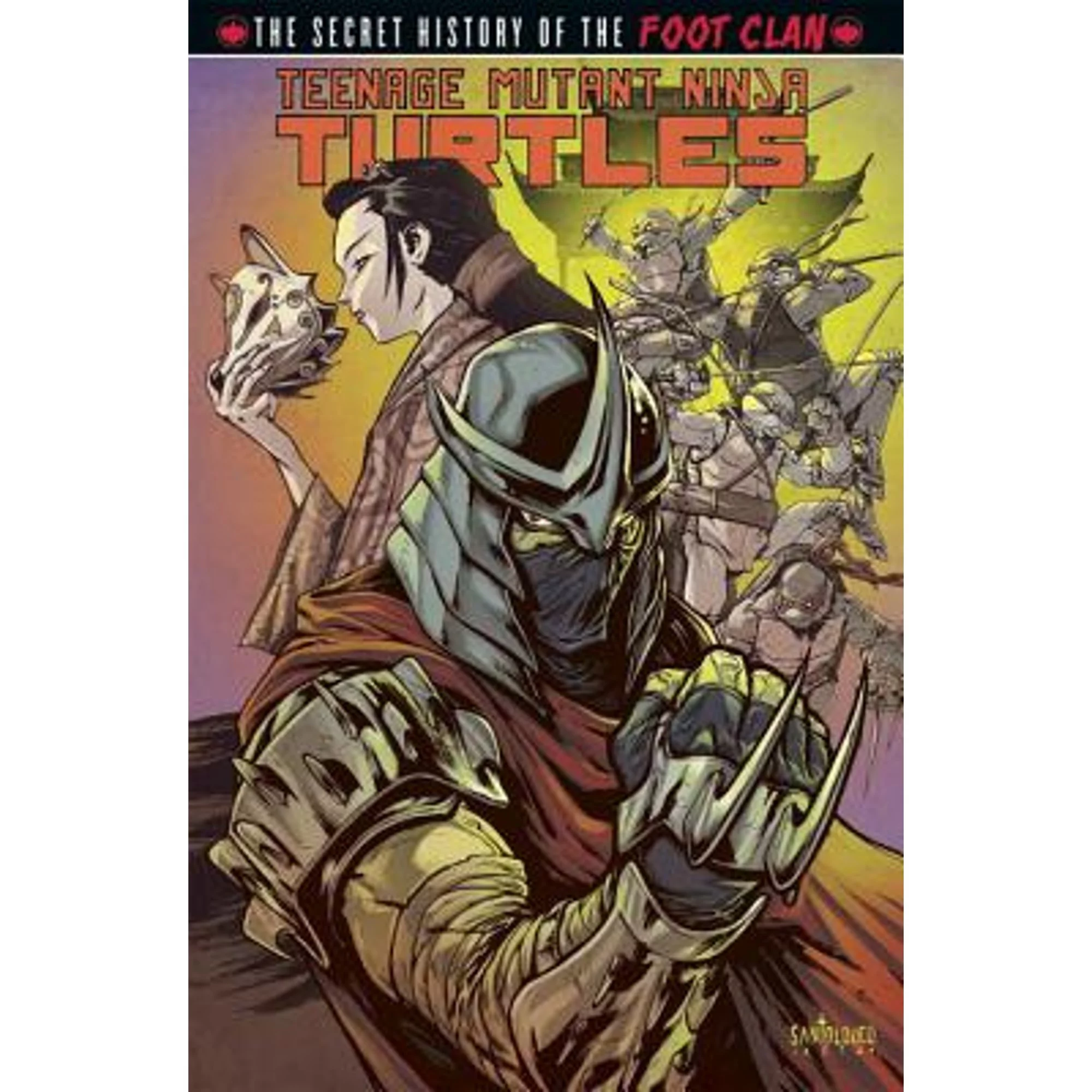 Pre-Owned Teenage Mutant Ninja Turtles: Secret History of the Foot Clan (Paperback 9781613776094) by Mateus Santolouco, Erik Burnham