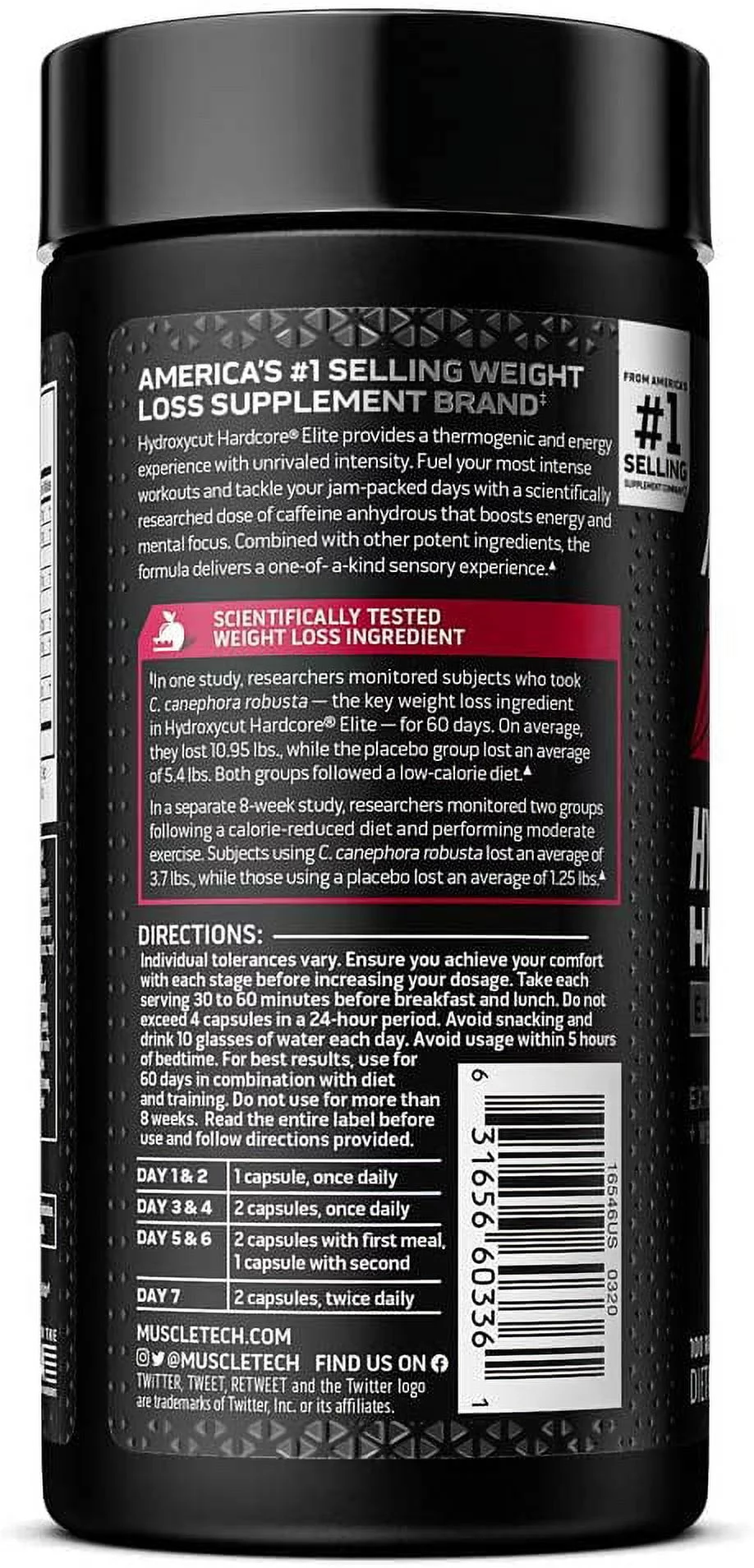 Muscletech Hydroxycut Hardcore Elite 100 capsule