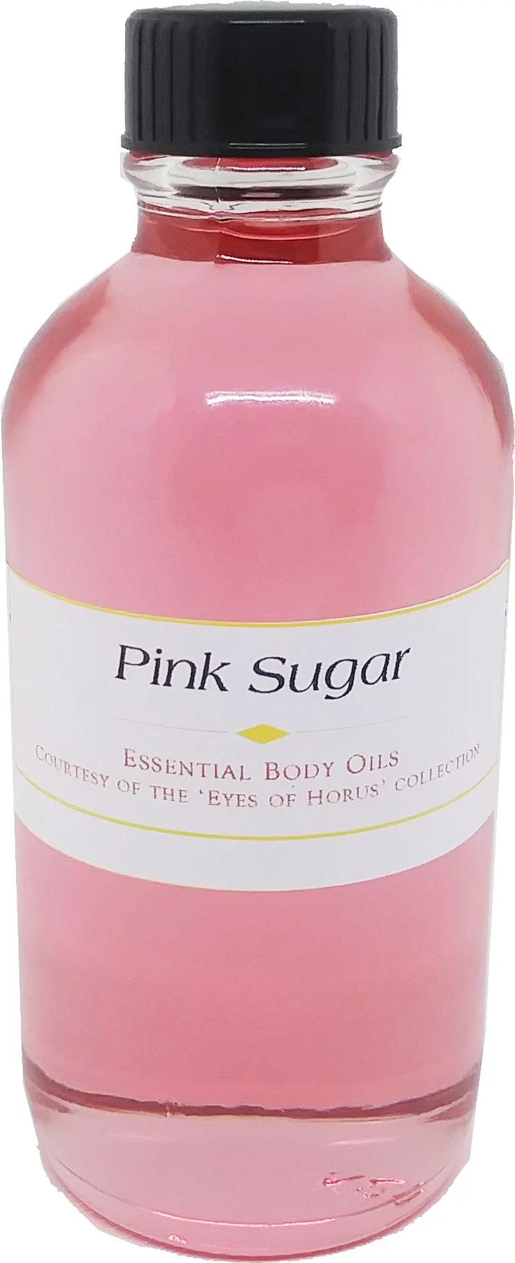 Pink Sugar - Type for Women Perfume Body Oil Fragrance [Regular Cap - Clear Glass - Pink - 4 oz.]