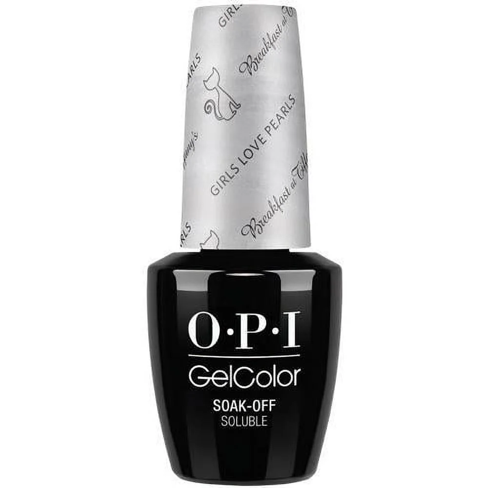 OPI Gel Color - Breakfast at Tiffany's Holiday 2016 - Girls Love Pearls GC H13 (D)