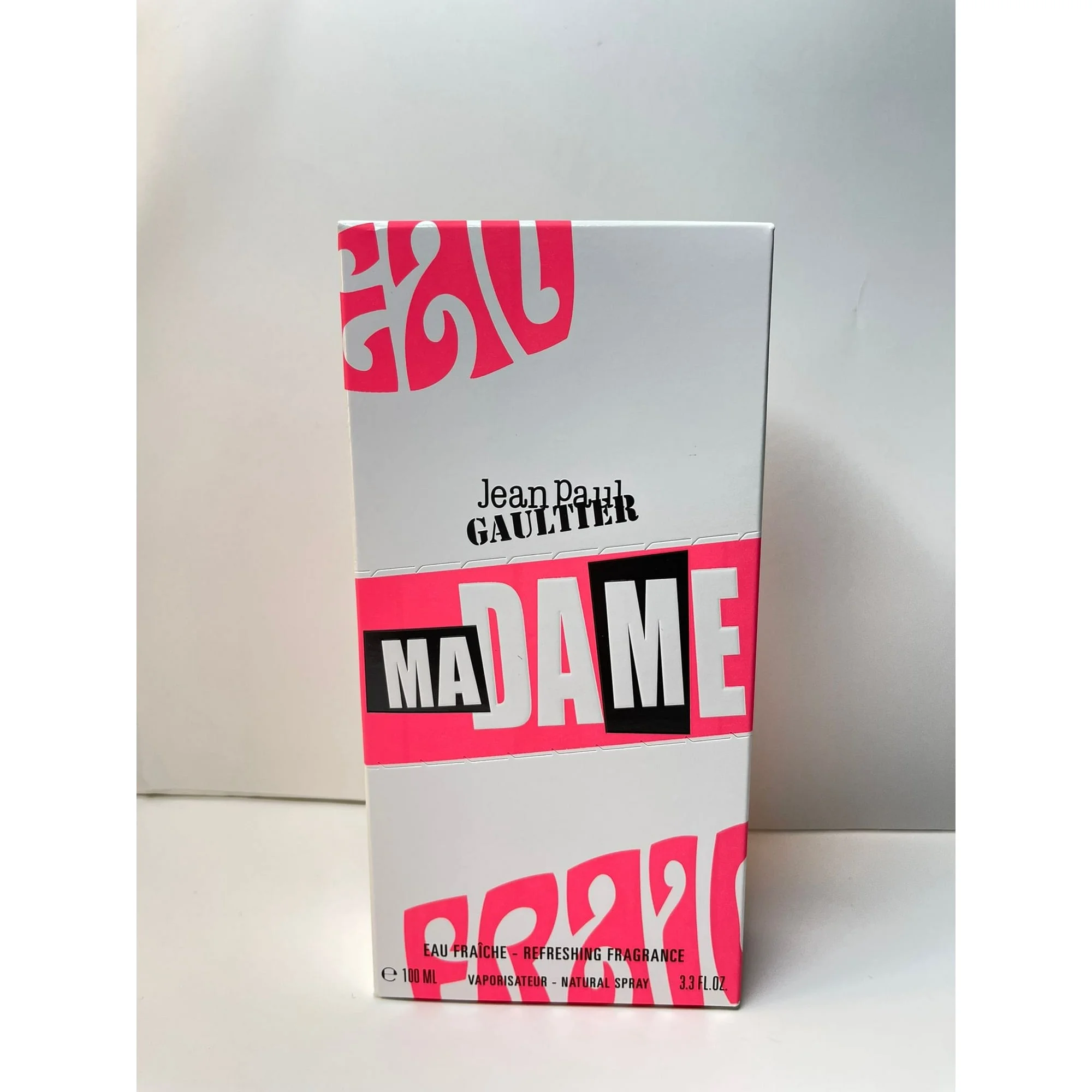 Jean Paul Gaultier Madame Eau Fraiche, 3.4 Oz Perfume Spray for Women - Brand New, 100 ML of Timeless Luxury