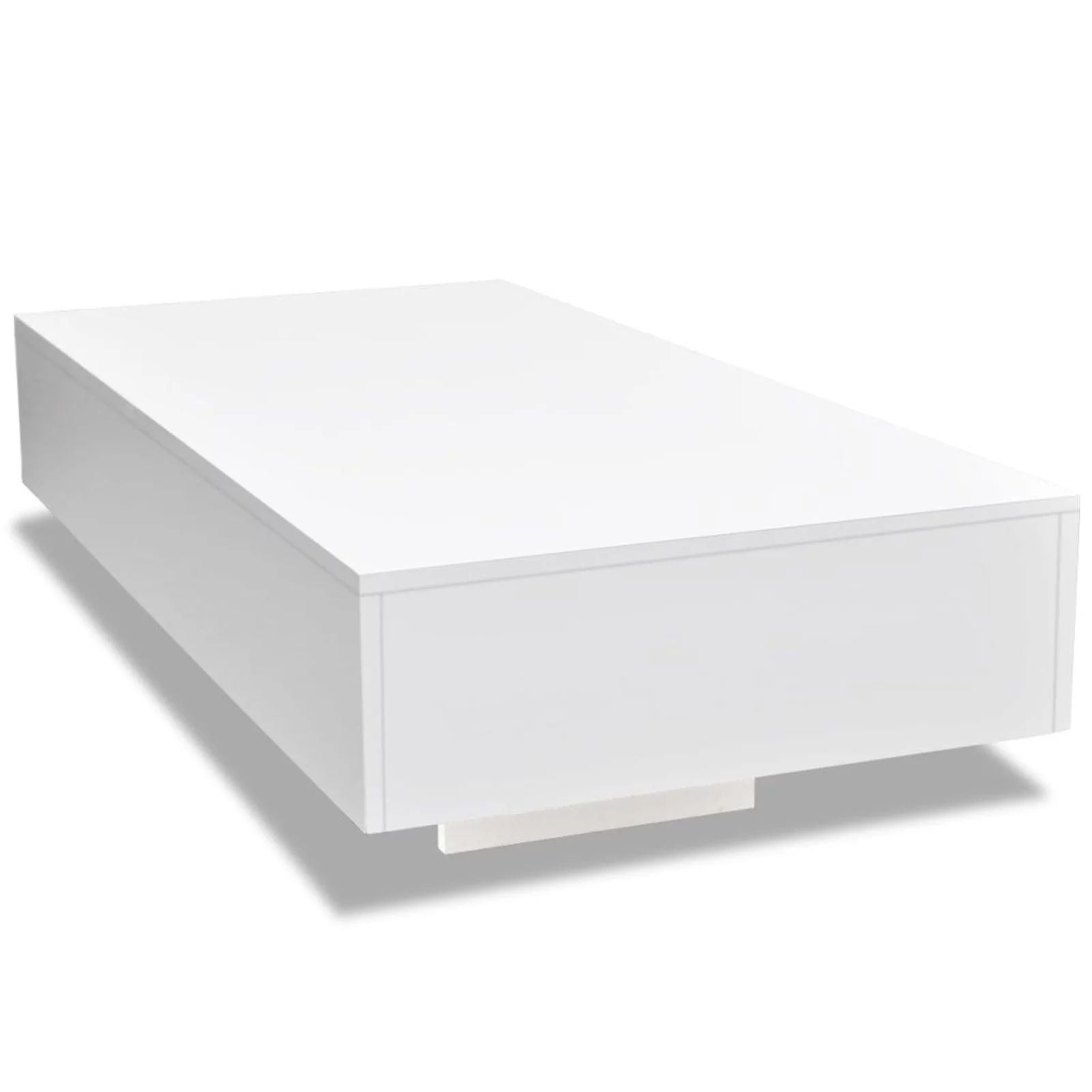 Walmeck Coffee Table High Gloss White