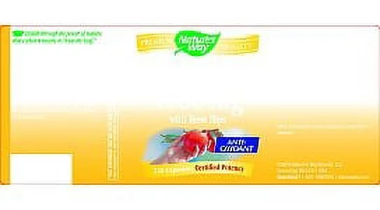 Nature's Way Vitamin C 1000-Rose Hips Capsules, 250 Ct