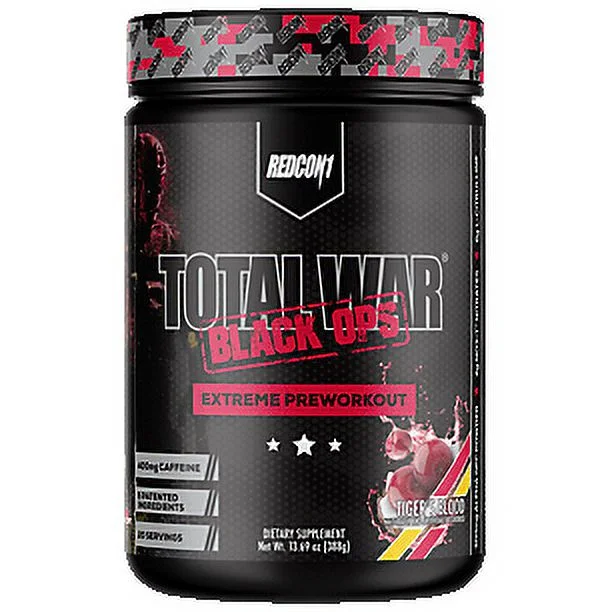 Total War Black Ops Extreme Pre-Workout - Tiger's Blood (13.69 Oz./ 20 Servings)