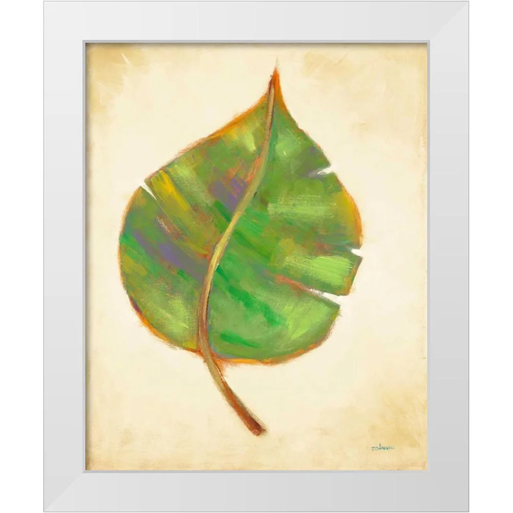 Charles, J. 20x24 White Modern Wood Framed Museum Art Print Titled - Havana Palm 3