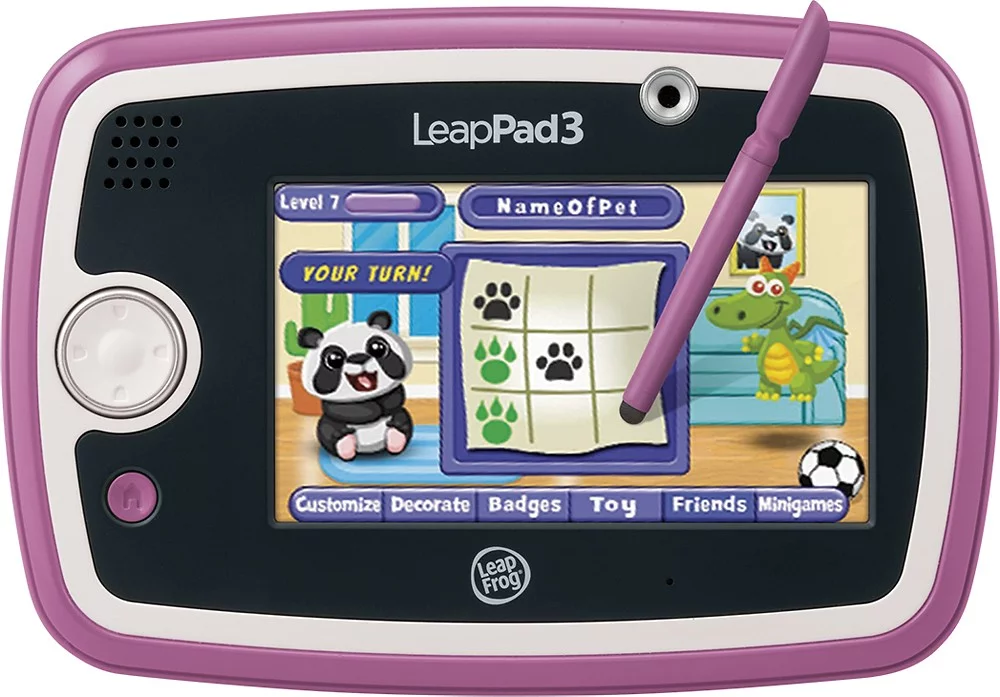 Used LeapFrog LeapPad3 Kids' Learning Tablet High-Performance Tablet for Ages 3 thru 8 and grades K-2