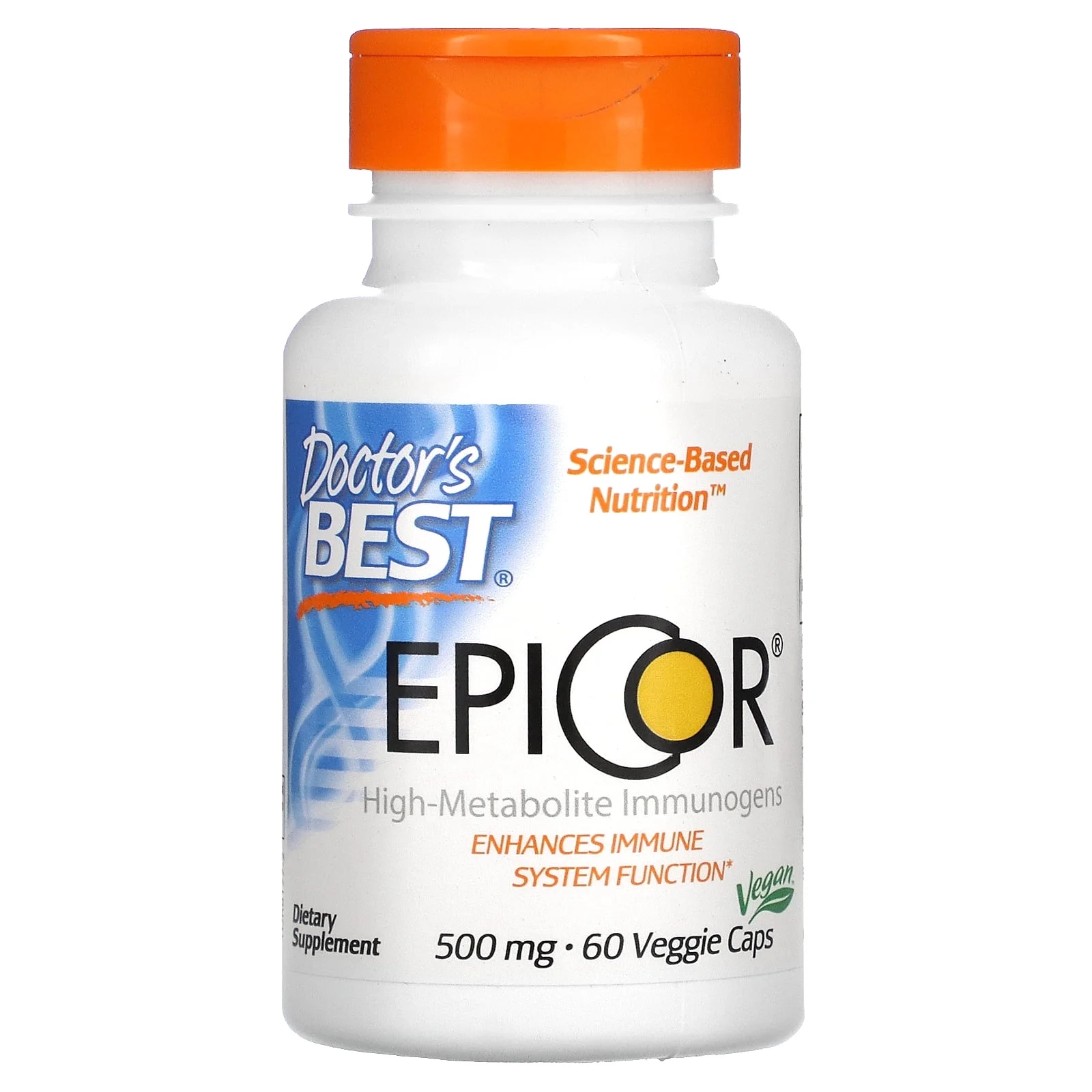 Doctor's Best EpiCor® - 500 mg - 60 Veggie Caps