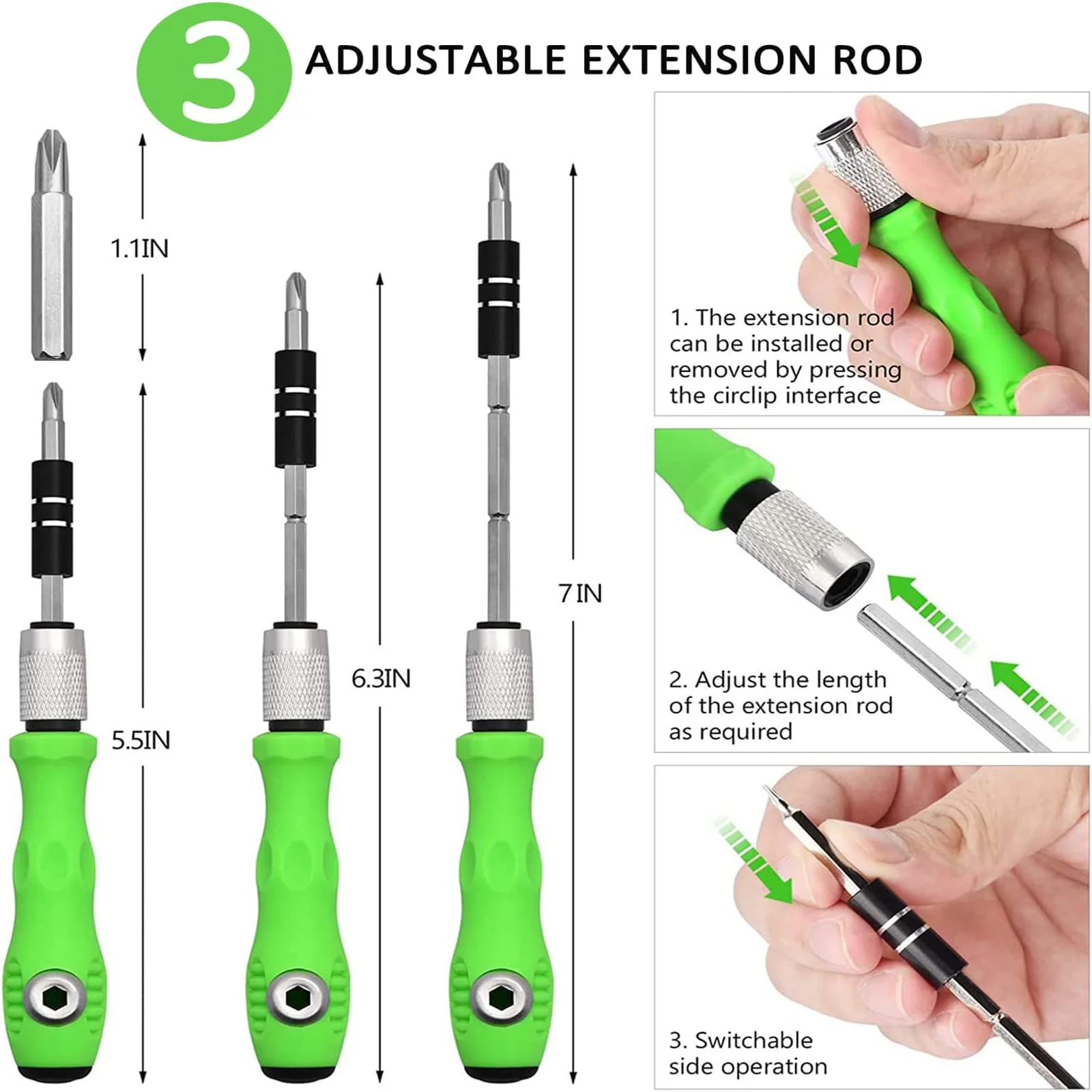 Multifunctional Screwdriver Tool Set: Repairs Made Easy