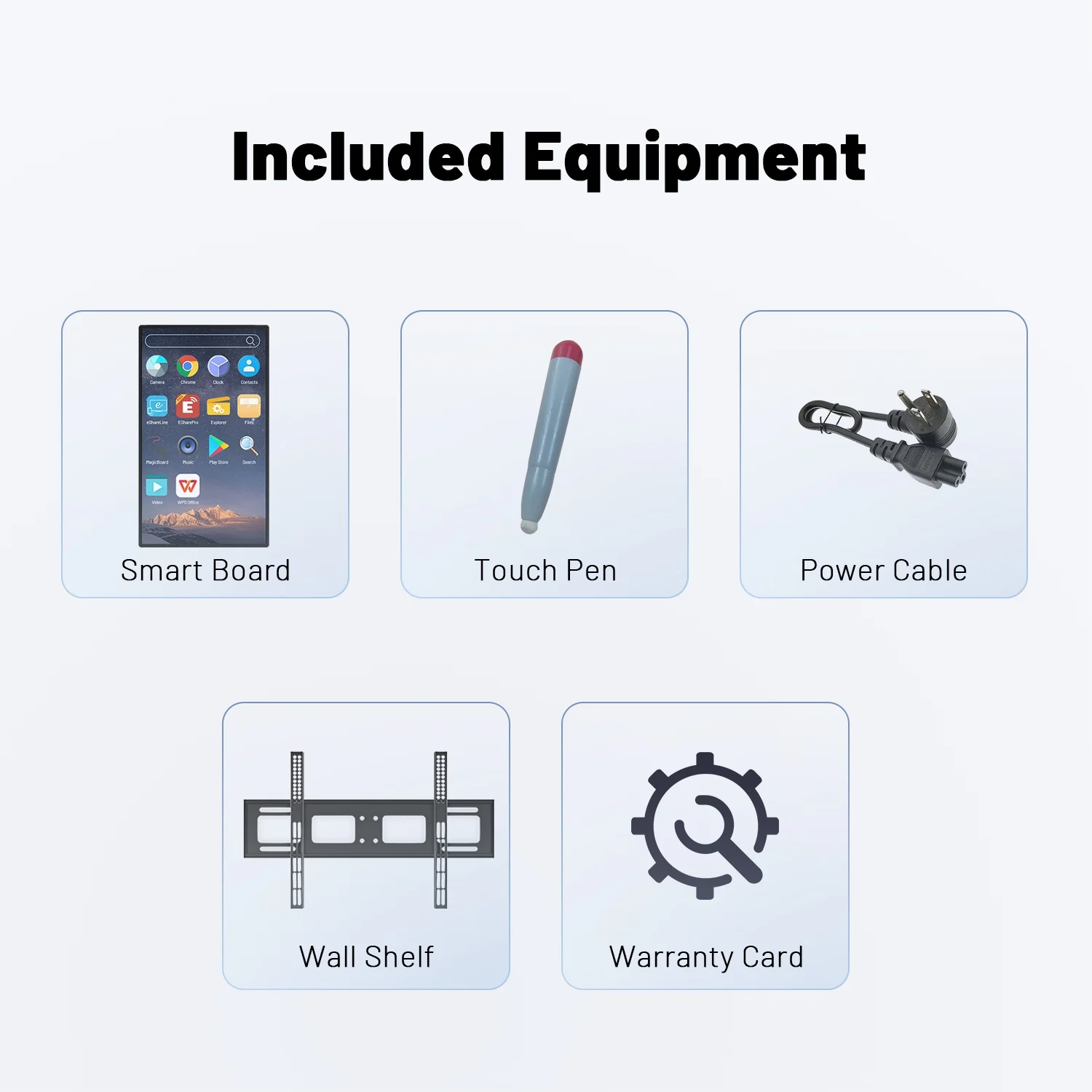 Smart Board, JYXOIHUB 49 inch Digital Electronic Whiteboard and Smartboard for Classroom, Screen Mirroring from Android and Ios for Live Streaming, Digital Signage Displays (Board Only)
