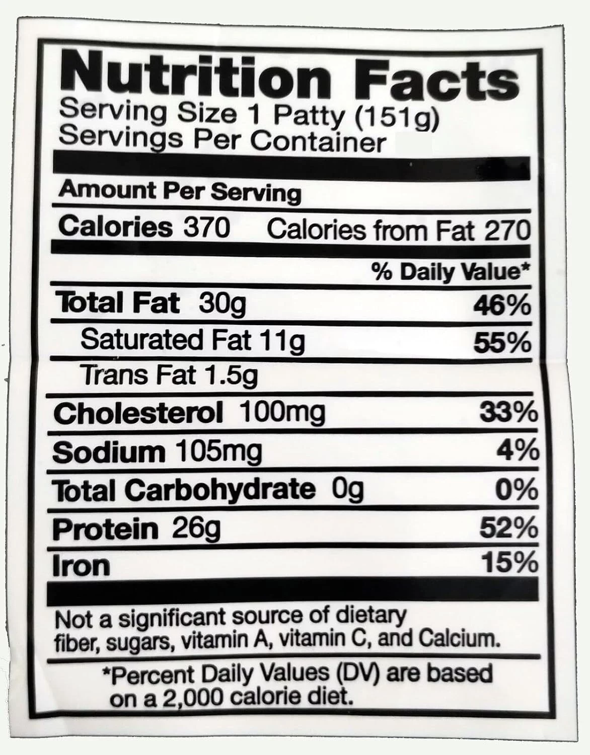 6 Large 1/3Lb. Freeze Dried Sirlon Hamburger Patties Uncooked | Backpacking & Camping Food | Freeze Dry Emergency Food