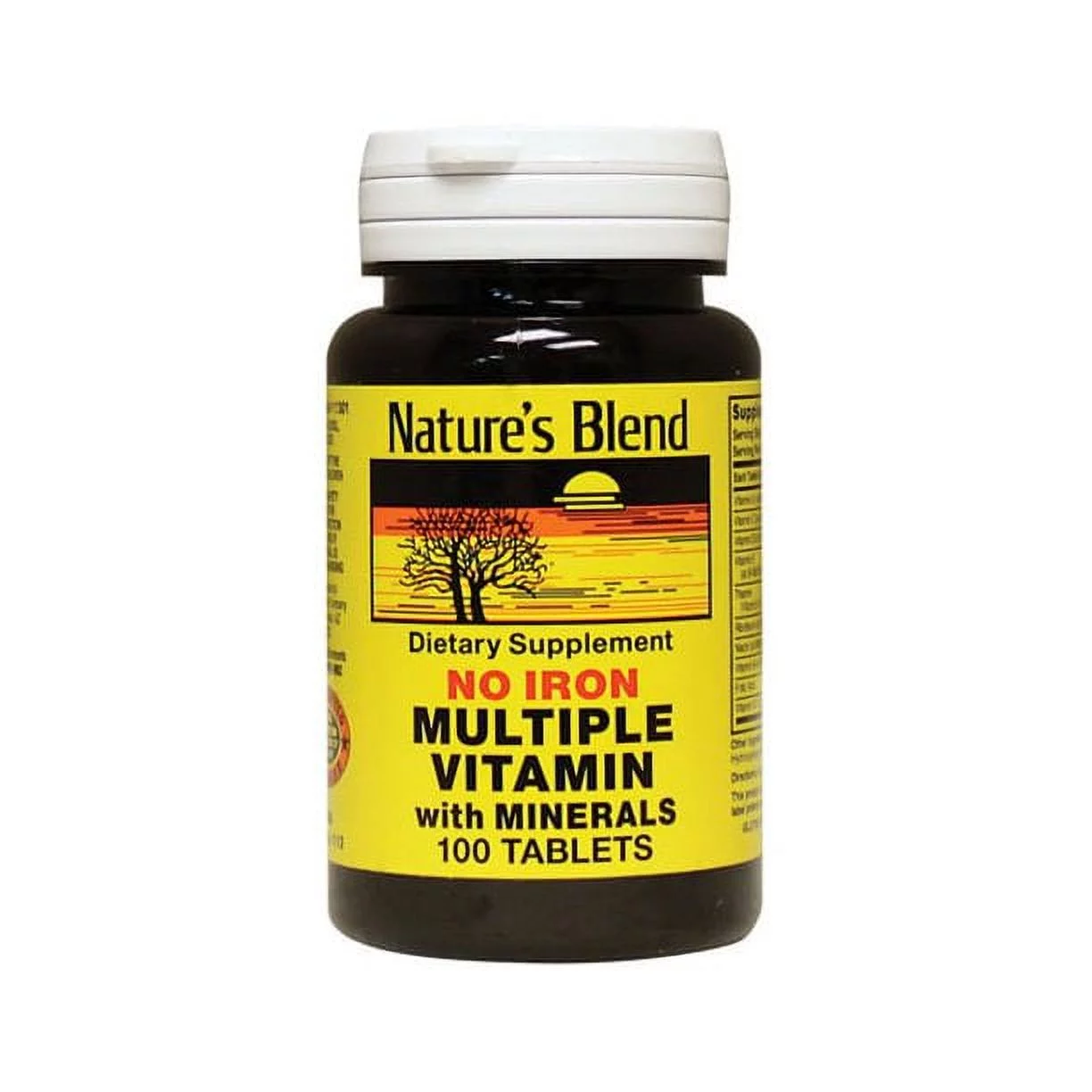 Nature's Blend 1113 Multivitamin with Minerals No Iron (Pack of 3)