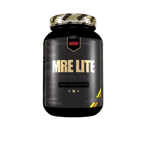 Redcon1 MRE Lite (Banana Nut Bread) 30 Servings, Animal Based Protein, Contains No Whey, No bloating, Keto Friendly, 2G Sugar, 24G Protein Protein Meal Replacement (1.92 lbs)