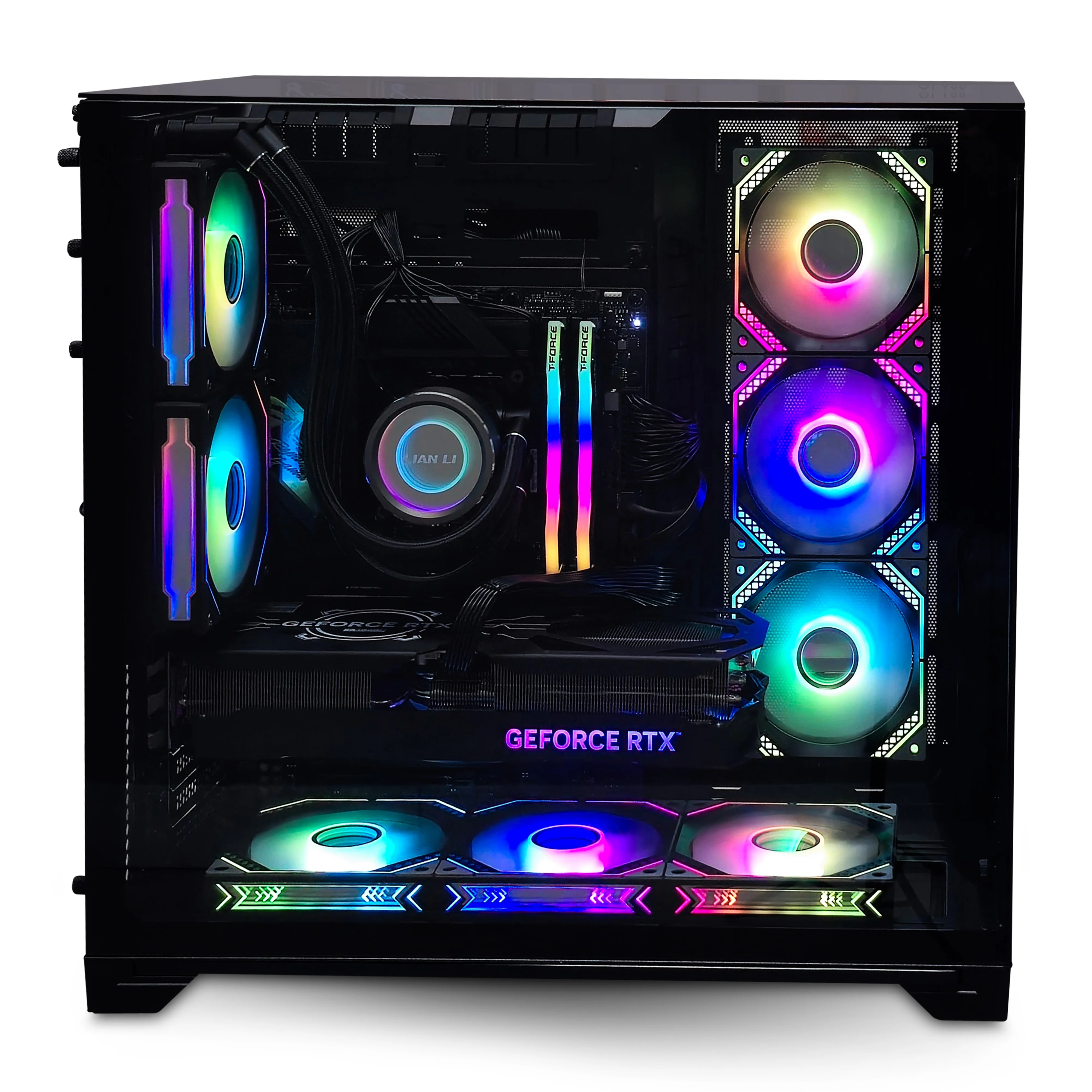 BlazingTech EX Vision Custom Built Gaming PC Geforce RTX 4070Ti SUPER + I9-12900 + 32GB DDR5 RAM + 2 TERRA PCle NVMe