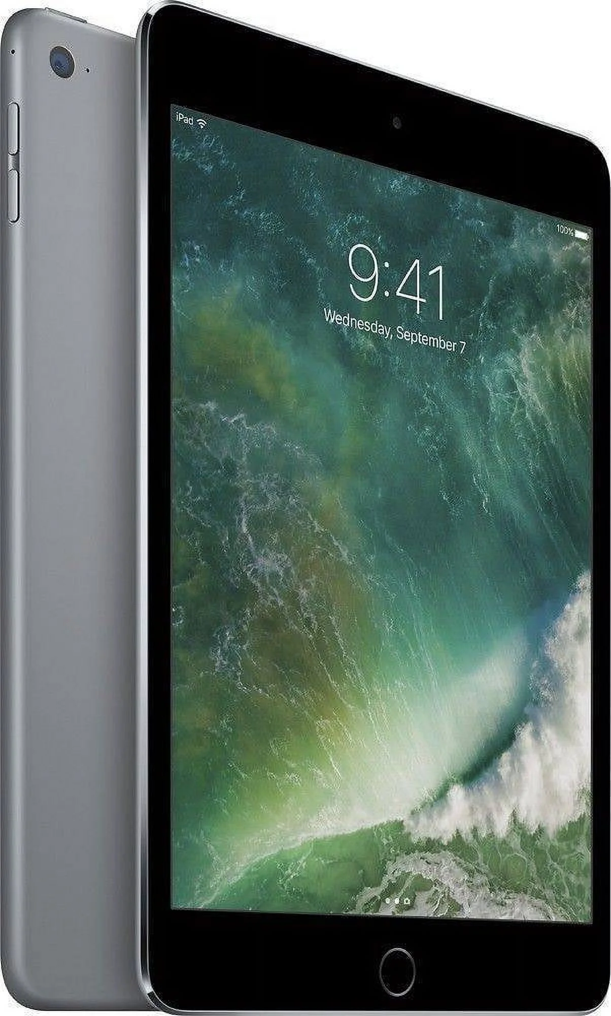 Restored Apple iPad Mini 4th Gen 128GB Wi-Fi + 4G Cellular (Unlocked) - Space Gray (Refurbished)