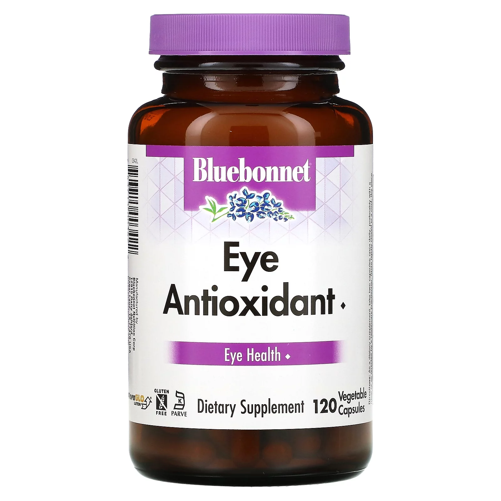Bluebonnet Eye Antioxidant With Zeaxanthin Formula, 120 Ct