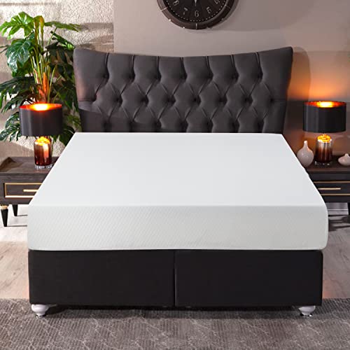 King Mattress 10 inch Gel Memory Foam Mattress Queen Mattresses Medium Firm Mattresses for Cool Sleep Relieving Pressure Relief CertiPUR-US Certified Mattress in a Box …