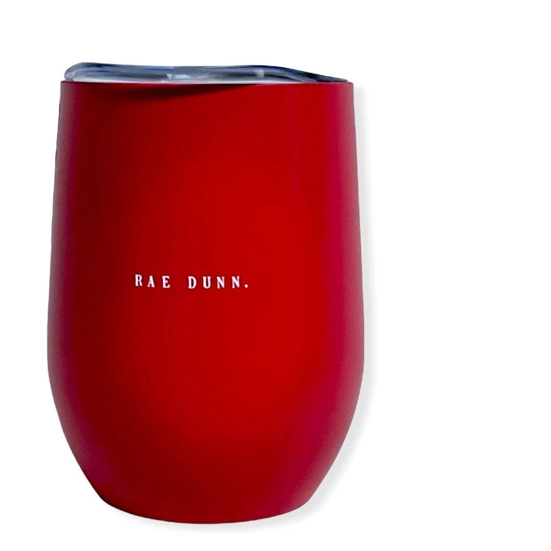 Rae Dunn By Magenta BELIEVE LL Insulated Stainless Steel Tumbler 12 Ounce