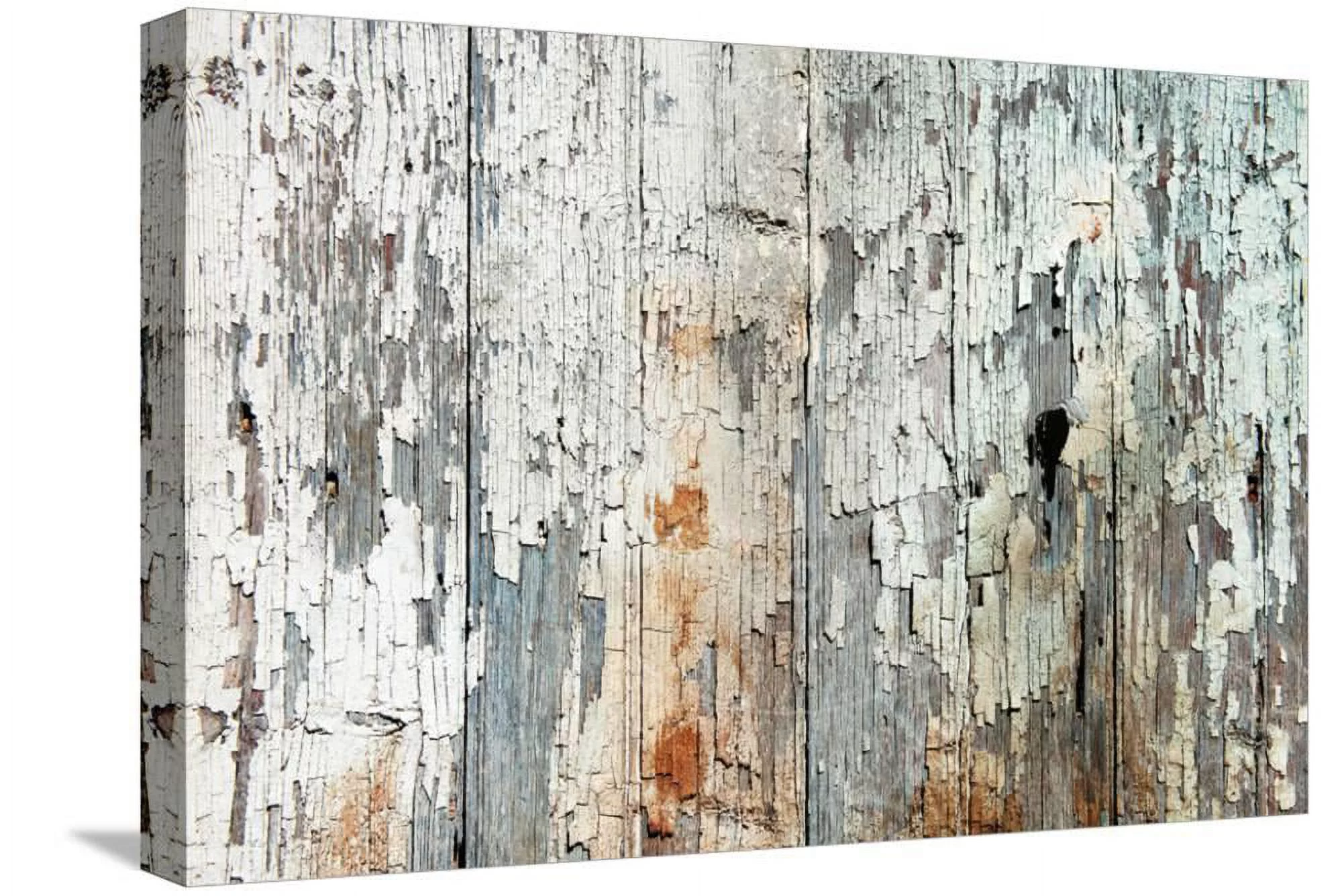 Old Wood Planks Background, Stretched Canvas Wall Art by Tony Baggett Sold by Art.Com