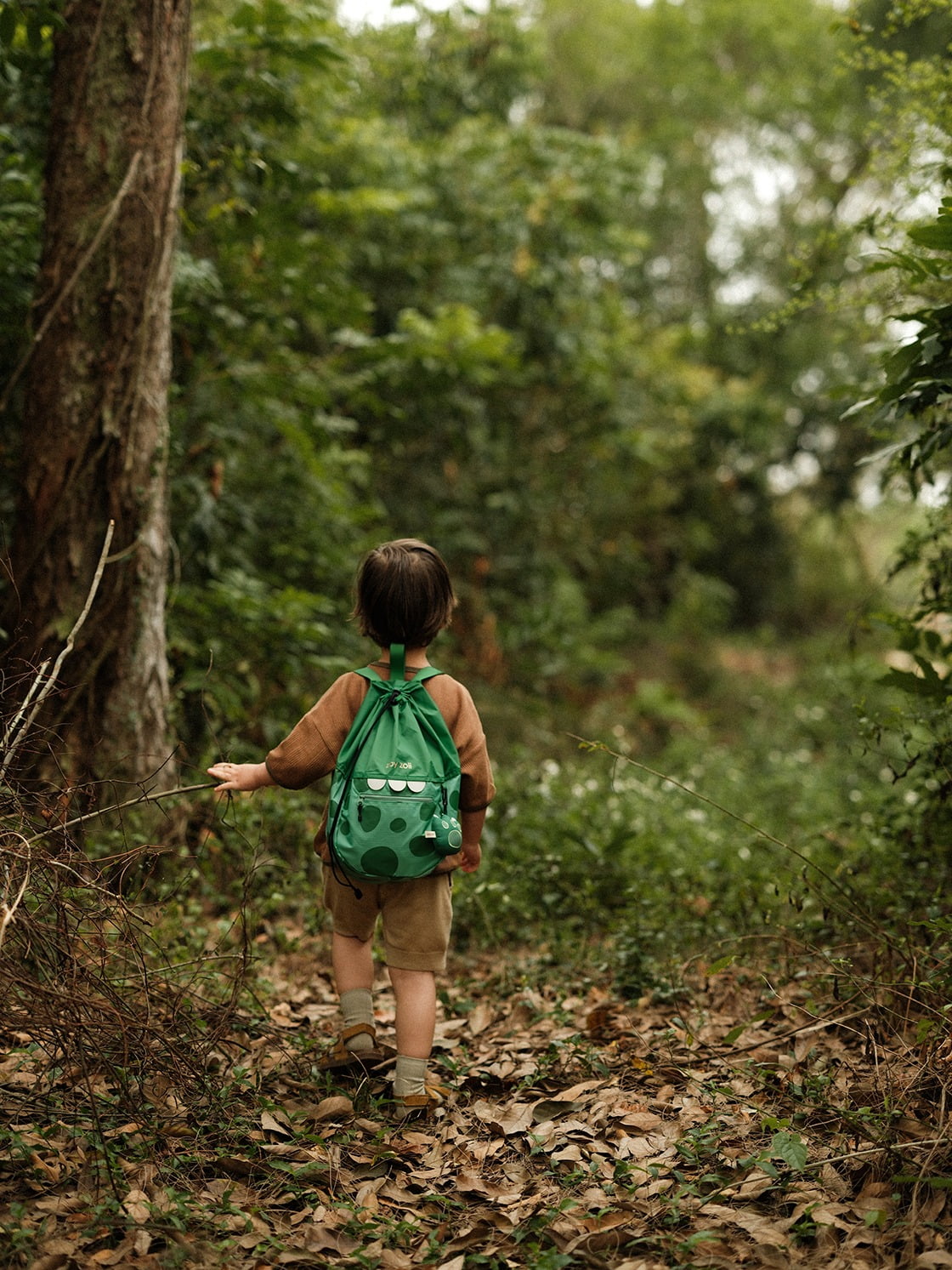 Zoy zoii Kids Preschool Backpack,Outdoor Lightweight Sports Drawstring Bag,Gym Swim Climb Beach Travel Sackpack - Dinosaur