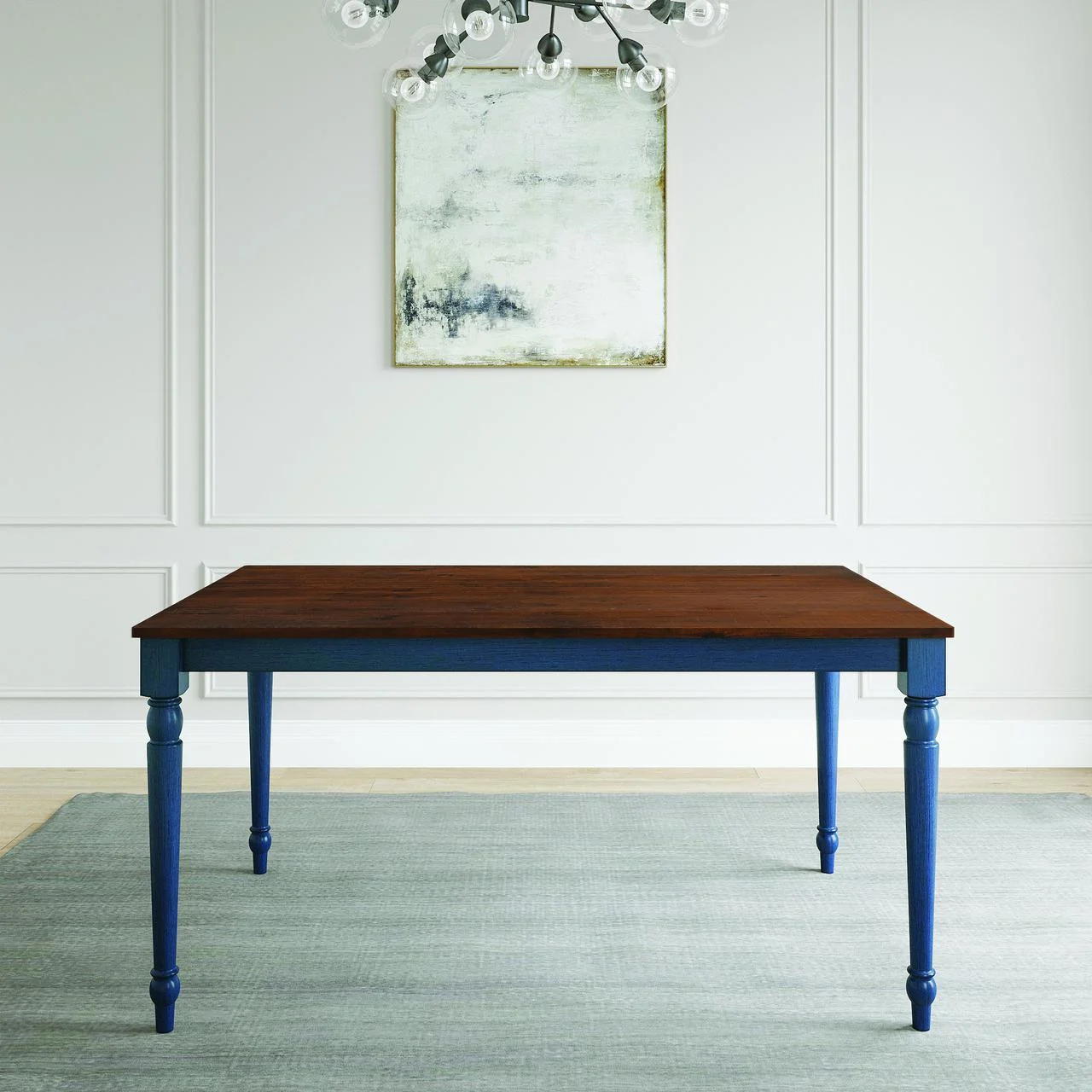 Lafayette Dining Table - 76.0 - Mid-century Design Elegance