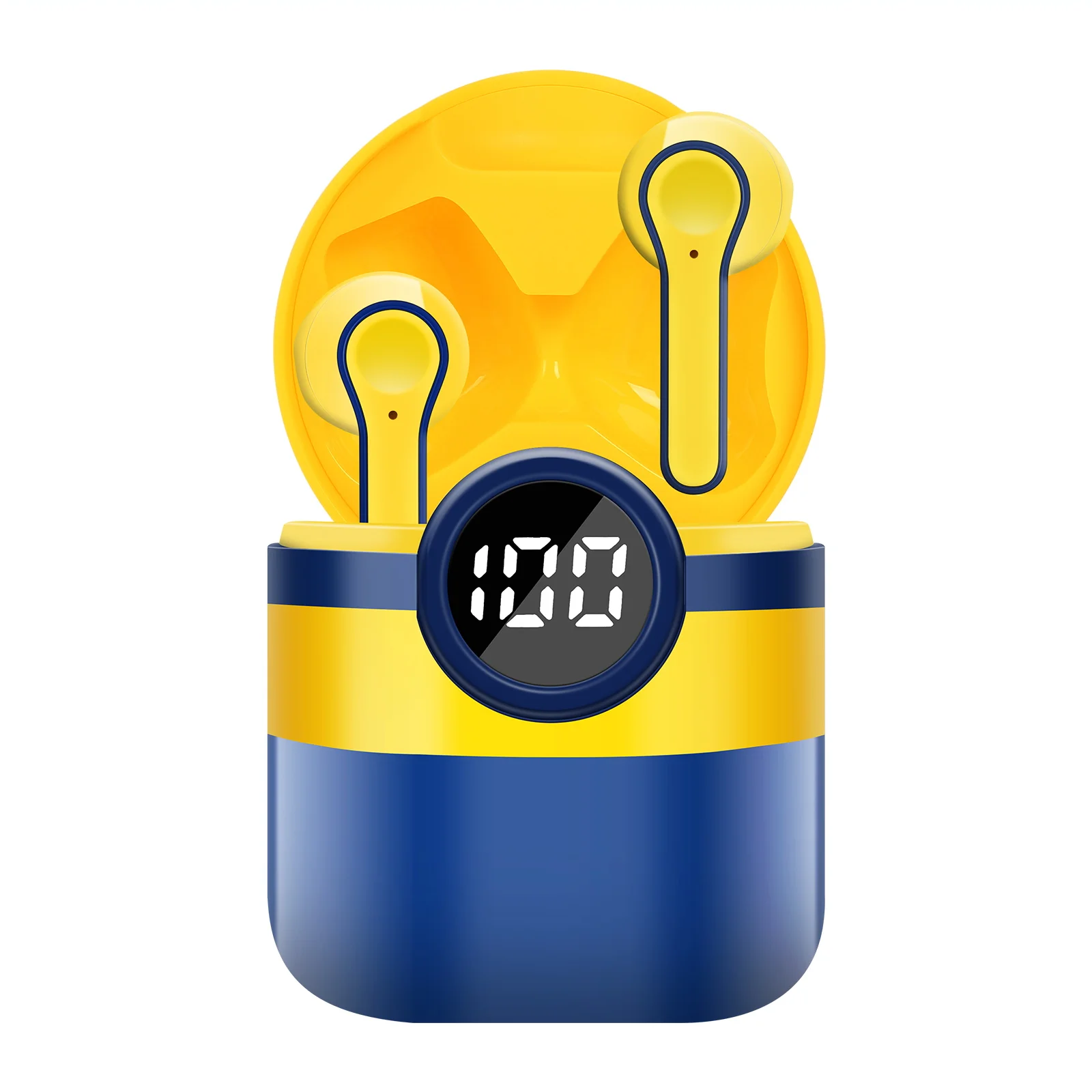 UrbanX Q350 Wireless Earbuds in Ear Bluetooth Headphones For Acer Liquid Z630 with Microphone & Digital Display IPX7 Waterproof Deep Bass Bluetooth Earbuds for Sports Work & Music.