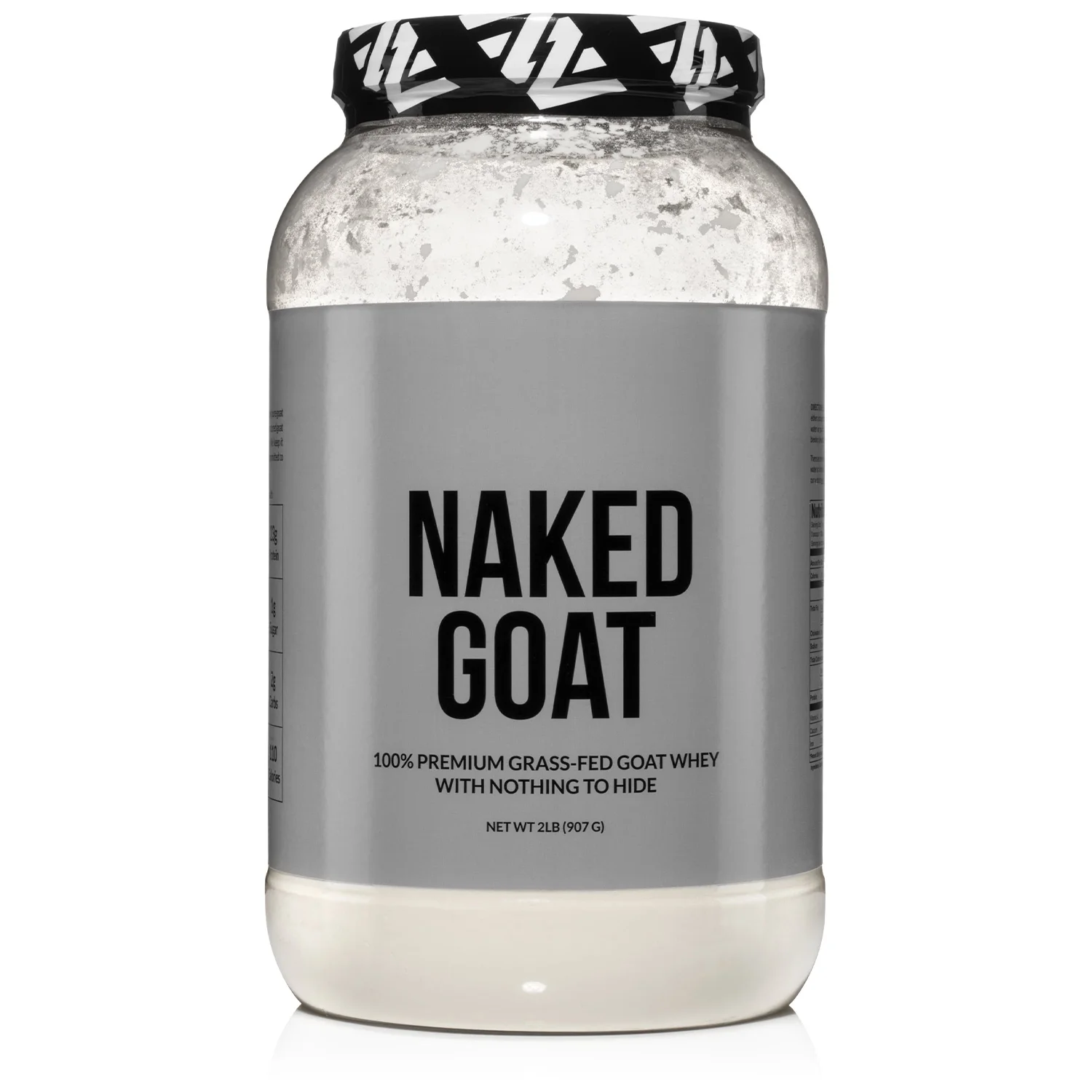 Naked Goat - 100% Pasture Fed Goat Whey Protein Powder from Small-Herd Wisconsin Dairies, 2lb Bulk, GMO Free, Soy Free. Easy to Digest - All Natural - 23 Grams of Protein - 30 Servings