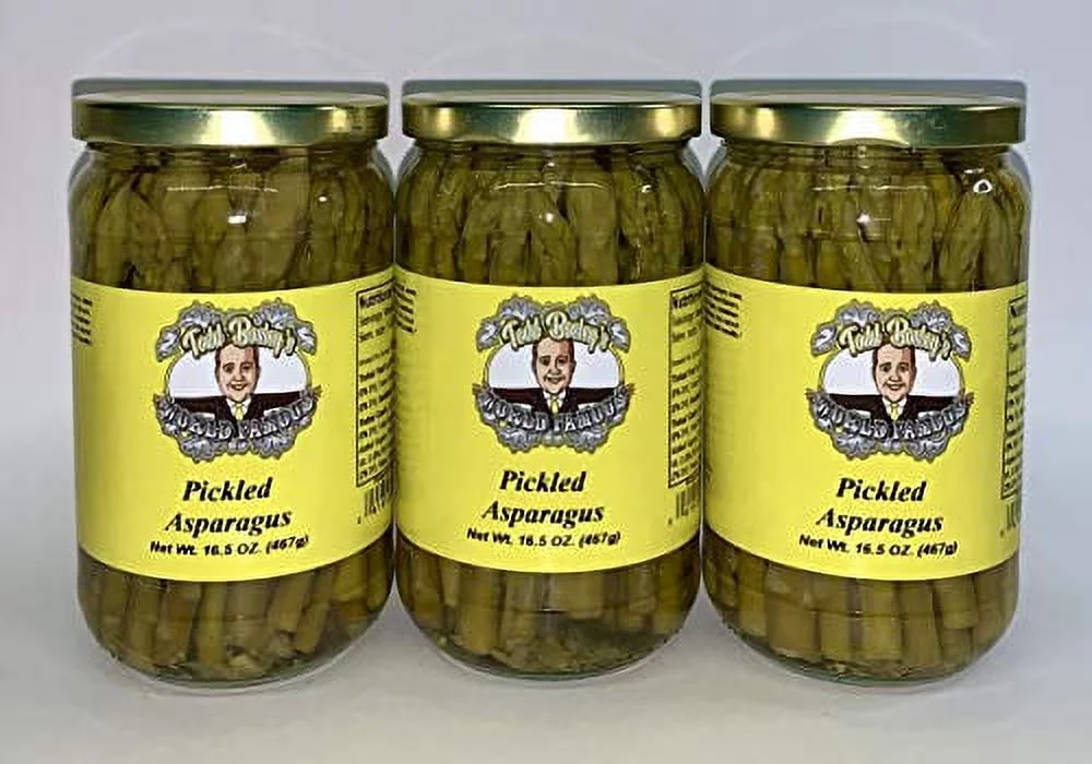 Todd 's World Famous Pickled Asparagus (3 Pack)