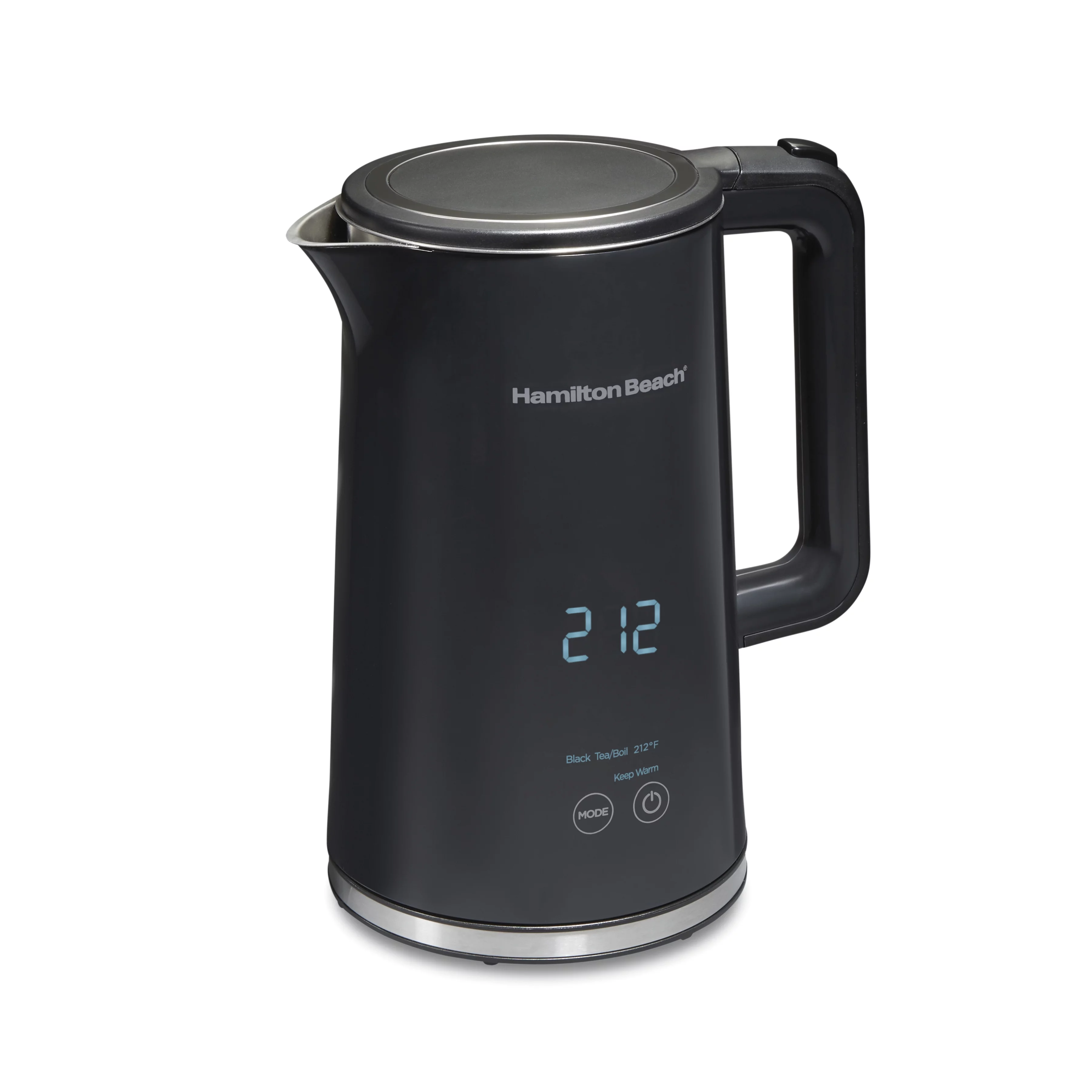 Hamilton Beach Cool-Touch Digital Kettle, 1.7 Liter Capacity, 41033