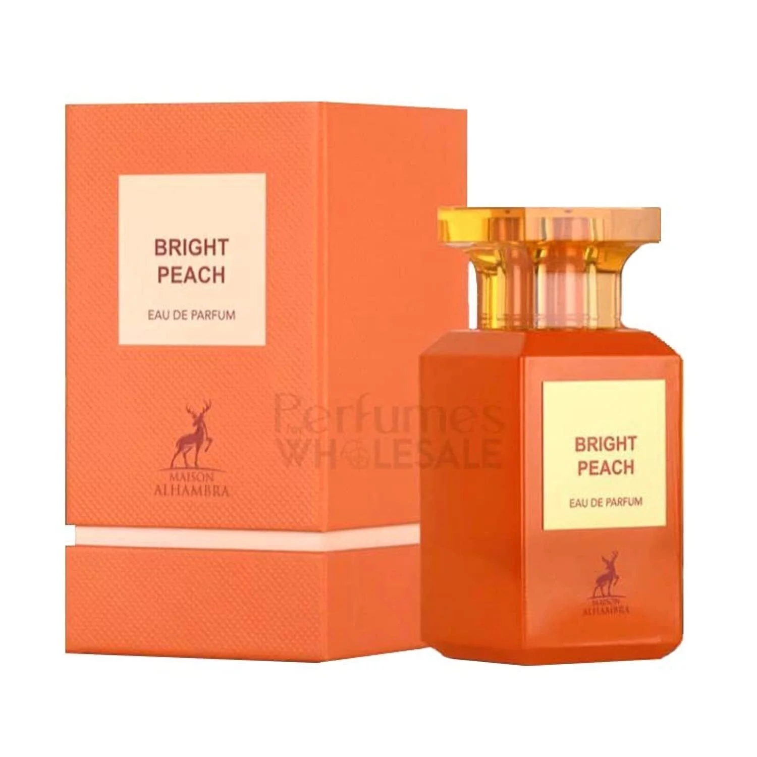 Bright Peach EDP Perfume By Maison Alhambra 80 ML Super Rich UAE Version