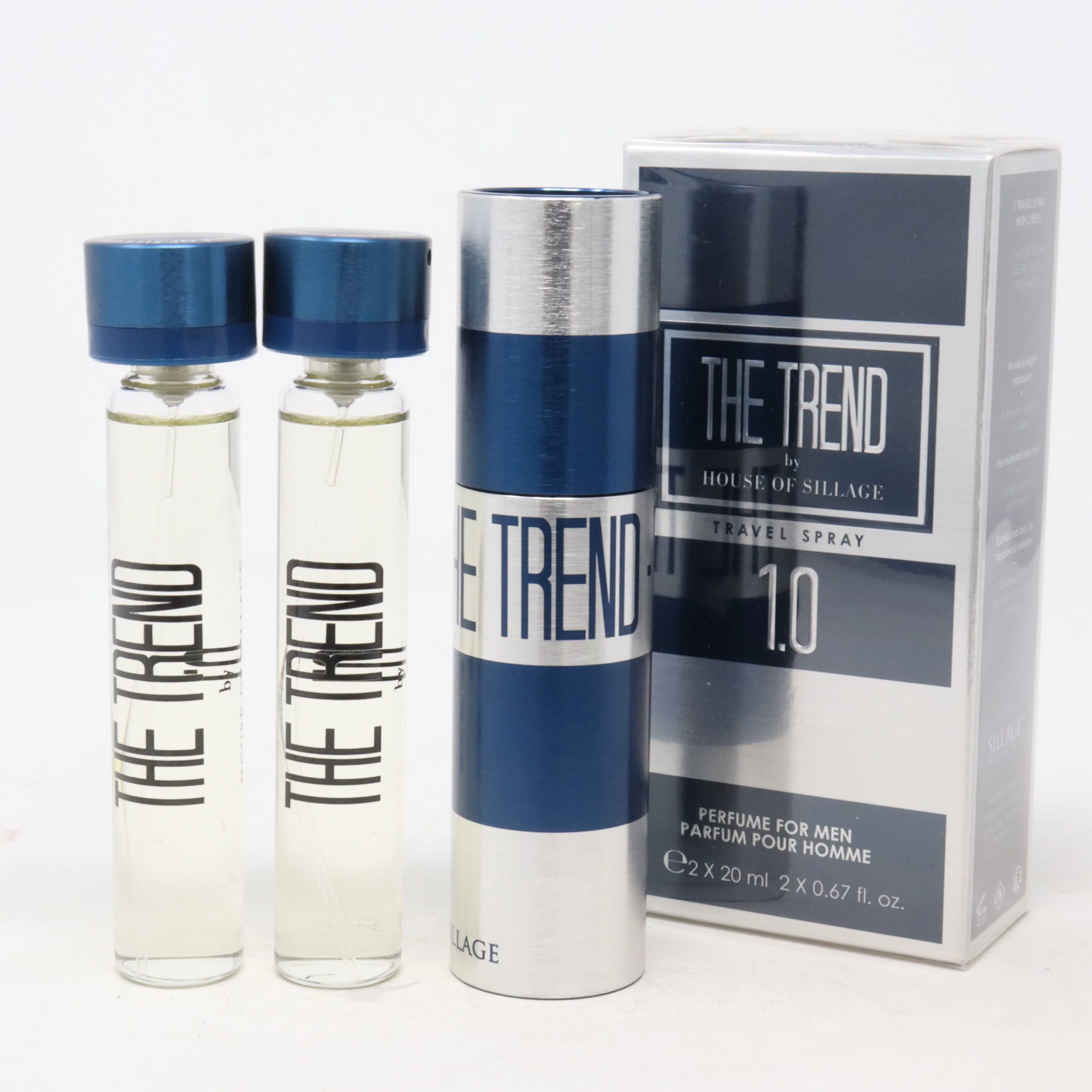 House Of Sillage The Trend Perfume For Men  2X.67oz/ New With Box